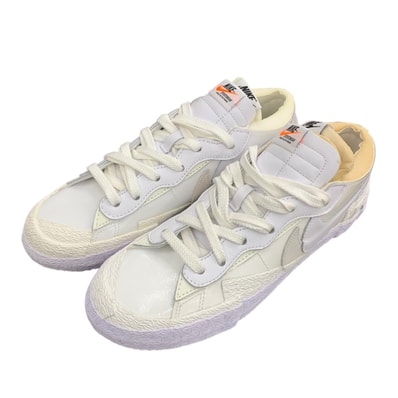 sacai × Nike Blazer Low "White Patent Leather"
