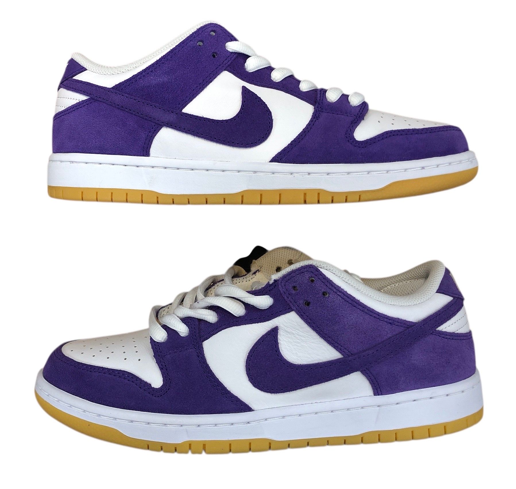 Nike SB Dunk Low Pro ISO Orange Label "Court Purple Gum"
