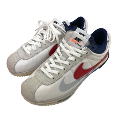 sacai × Nike Zoom Cortez "White and University Red"