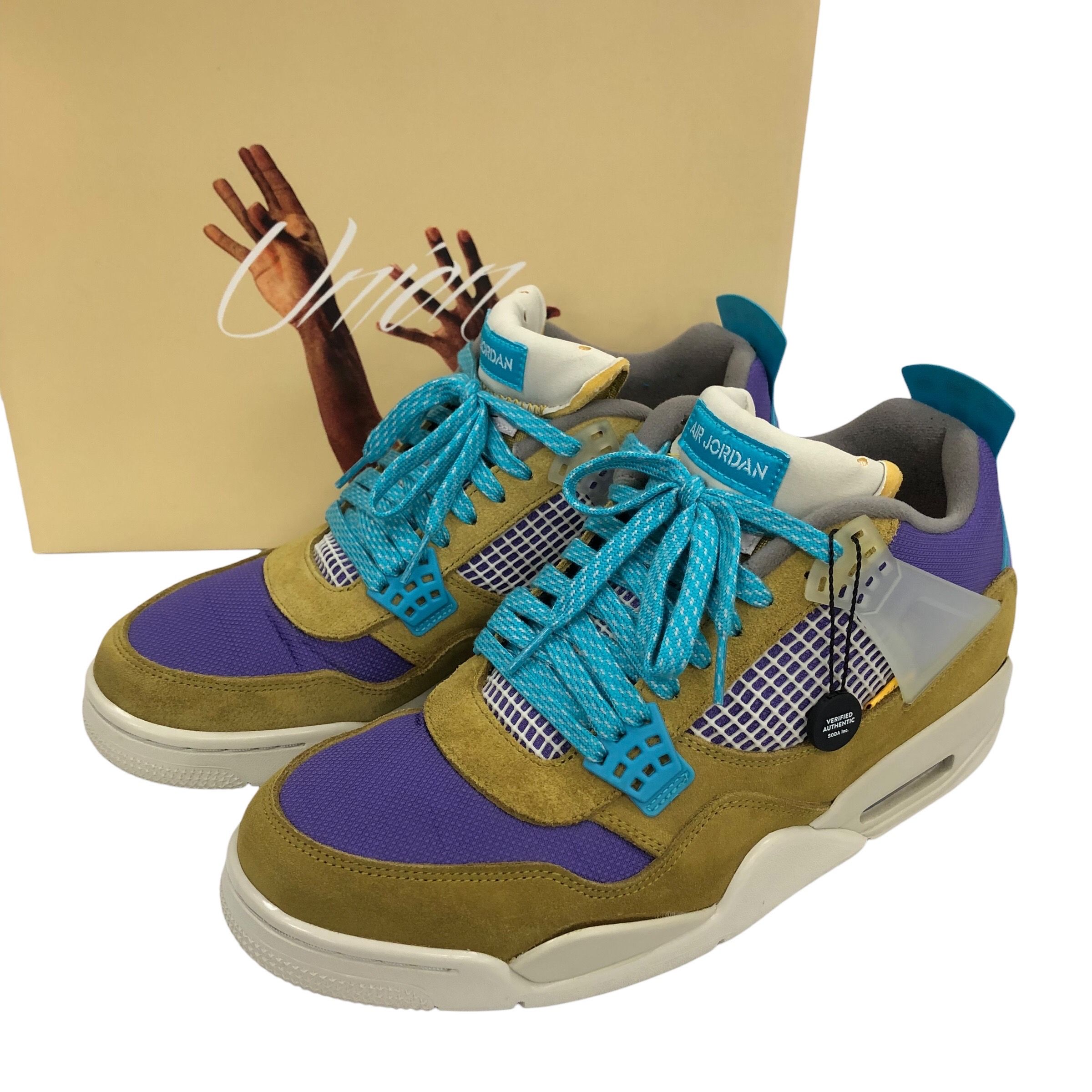 Union × Nike Air Jordan 4 SP "Desert Moss"