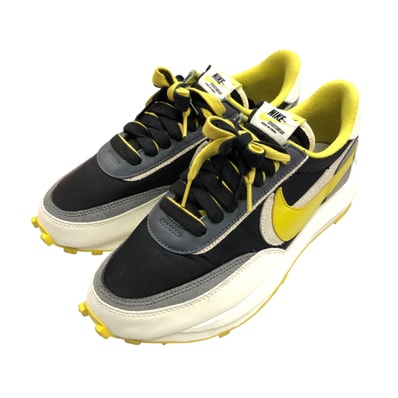 UNDERCOVER × sacai × Nike LD Waffle "Black/Sail-Dark Grey-Bright Citron"