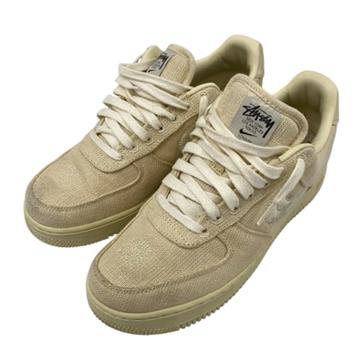 Stussy × Nike Air Force 1 Low "Fossil Stone"