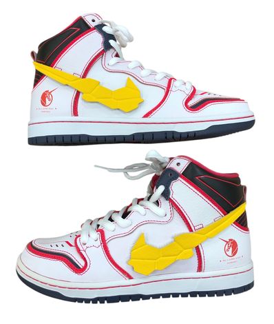 Gundam Unicorn × Nike SB Dunk High PRO QS "UNICORN"