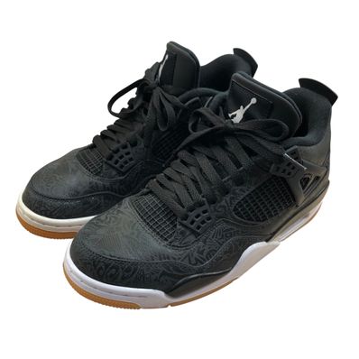 Nike Air Jordan 4 Retro "Laser Black/Gum"