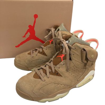 Travis Scott × Nike Air Jordan 6 "British Khaki"