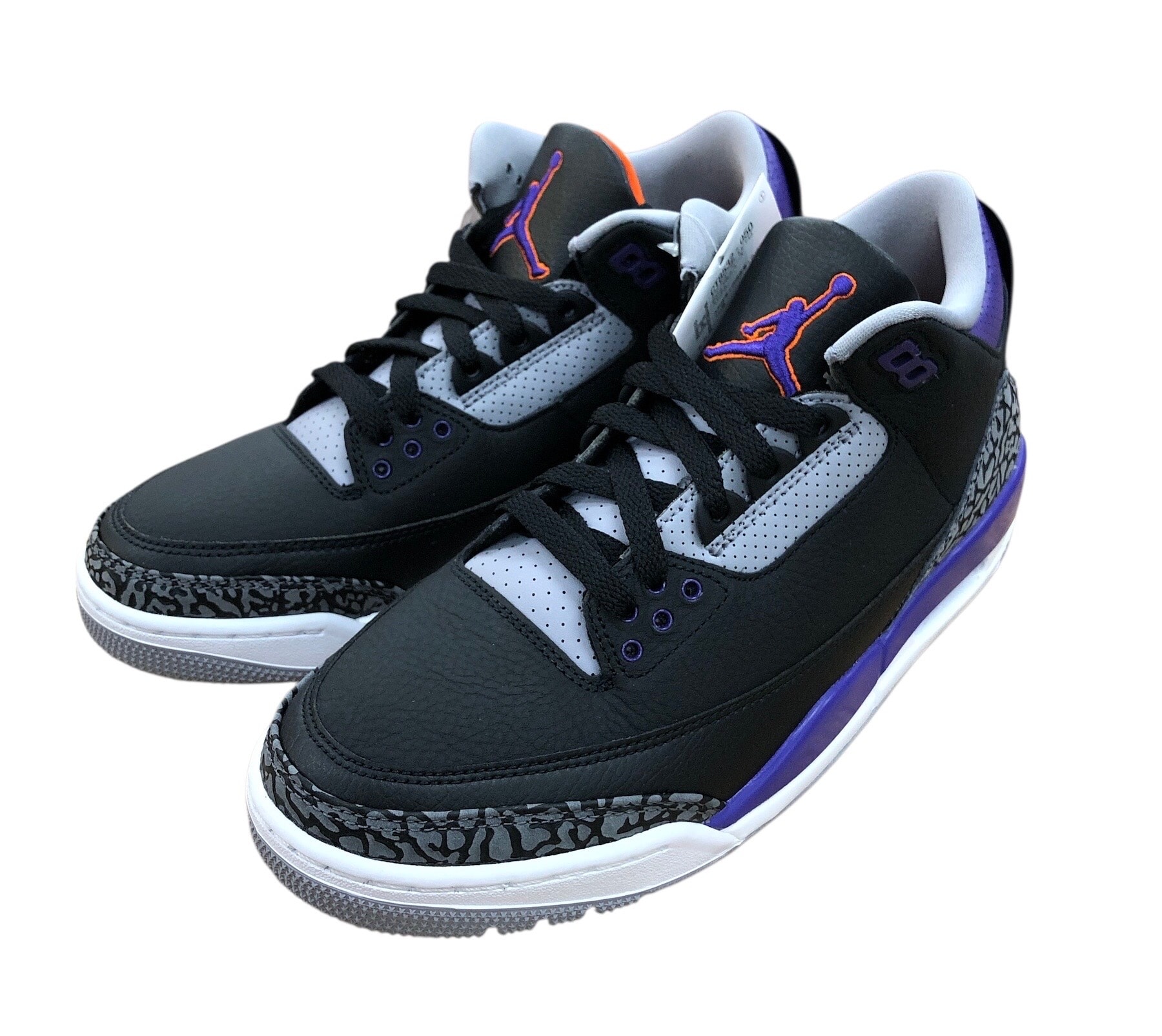Nike Air Jordan 3 Retro "Black/Court Purple"