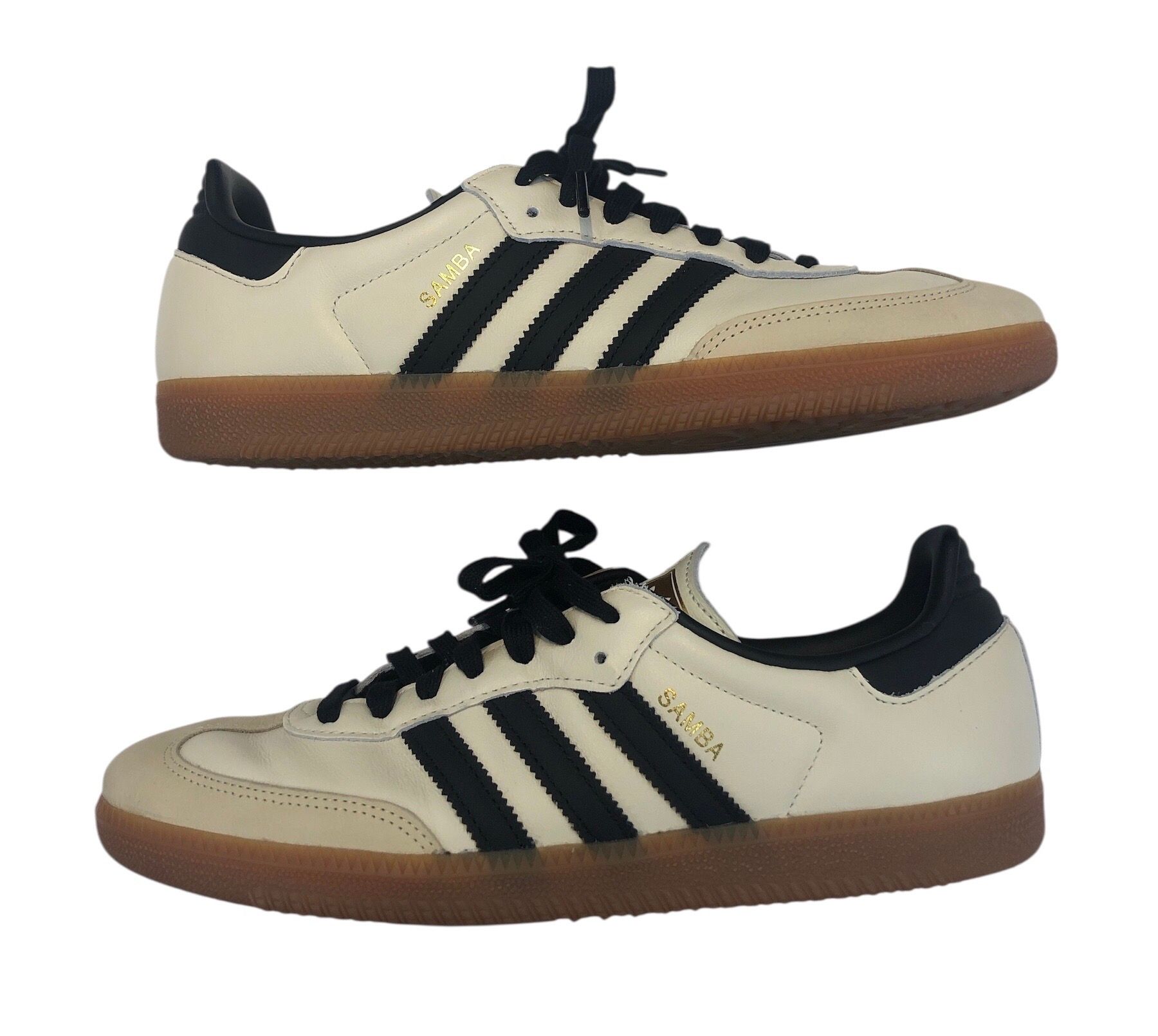 adidas Women's Samba OG "Cream White/Core Black/Sandstrata"
