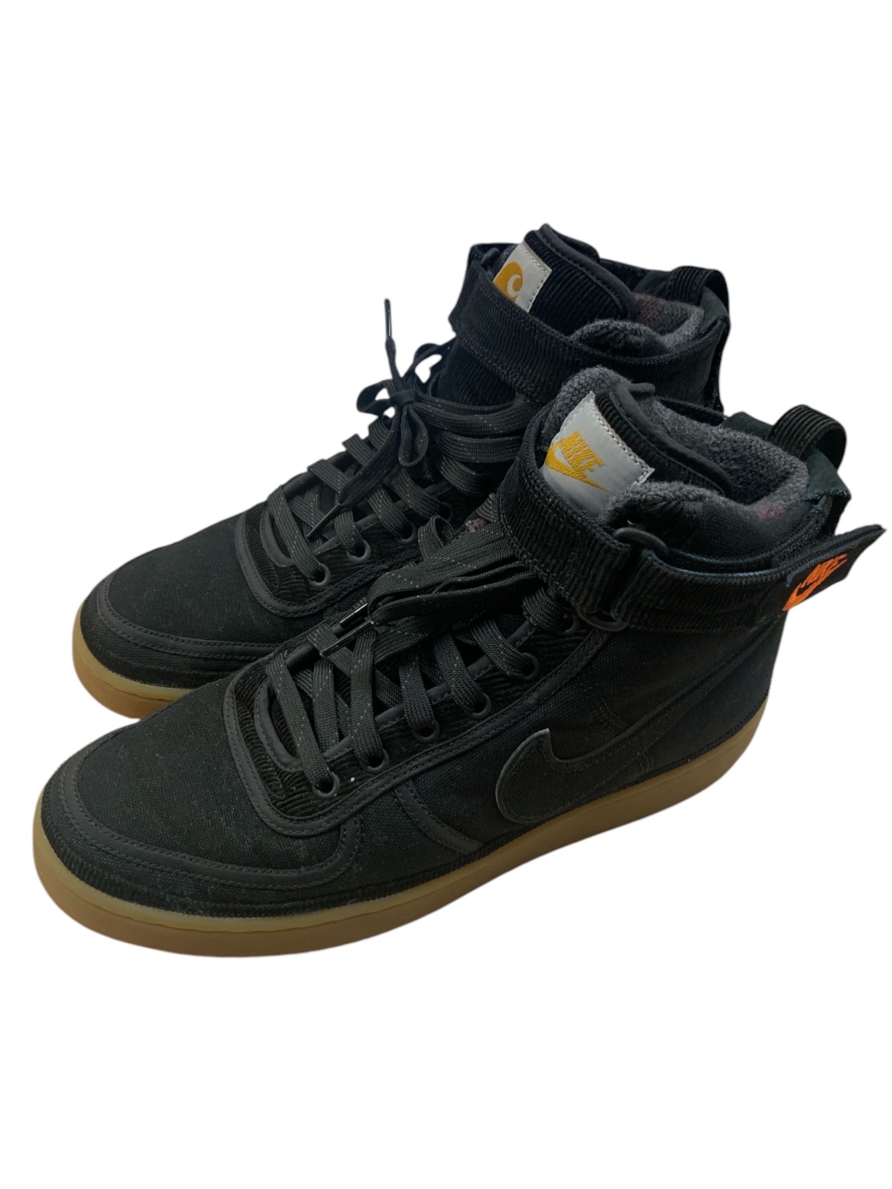 CARHARTT WIP × NIKE VANDAL SUPREME HIGH "BLACK"