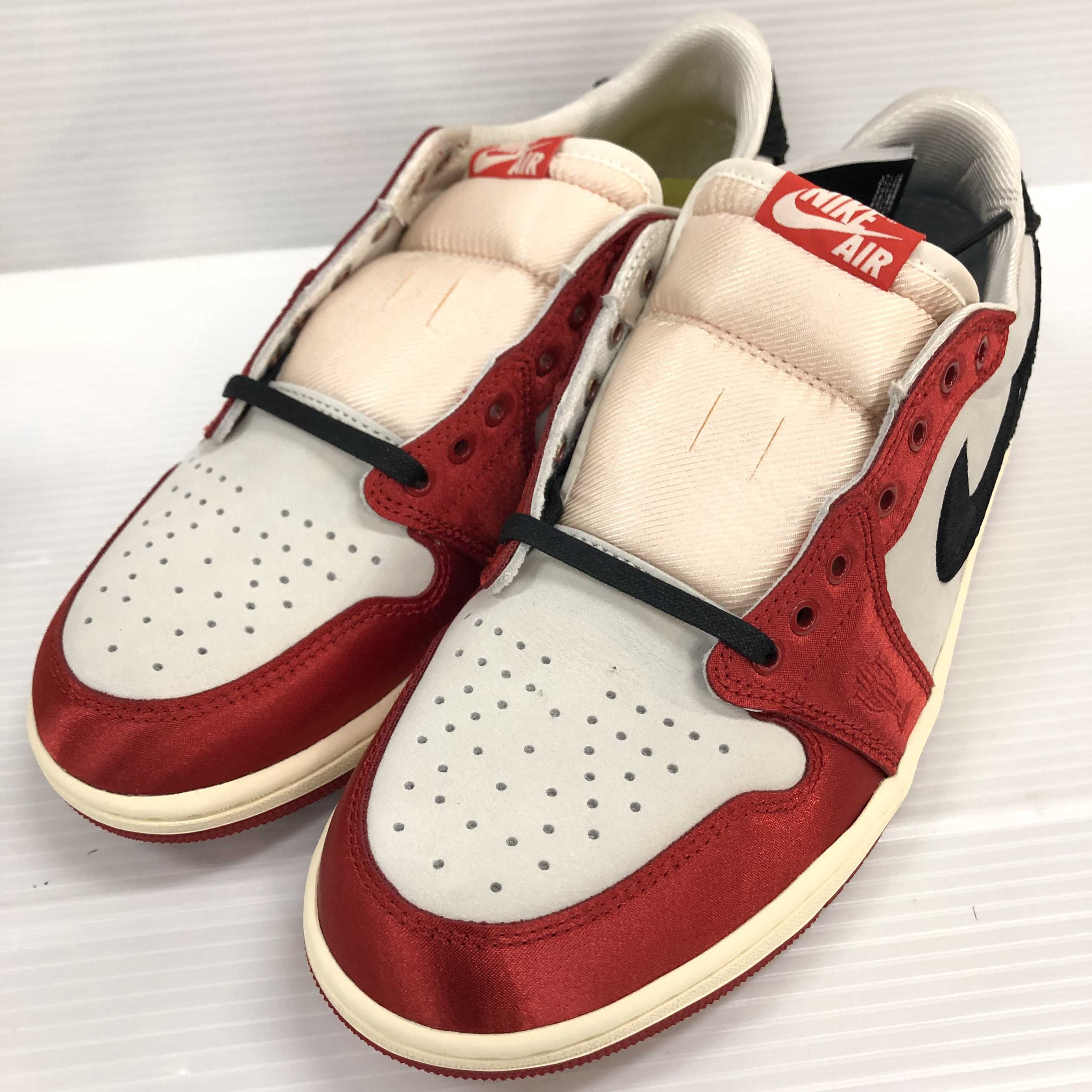 Trophy Room × Nike Air Jordan 1 Low OG "Sail and Varsity Red"