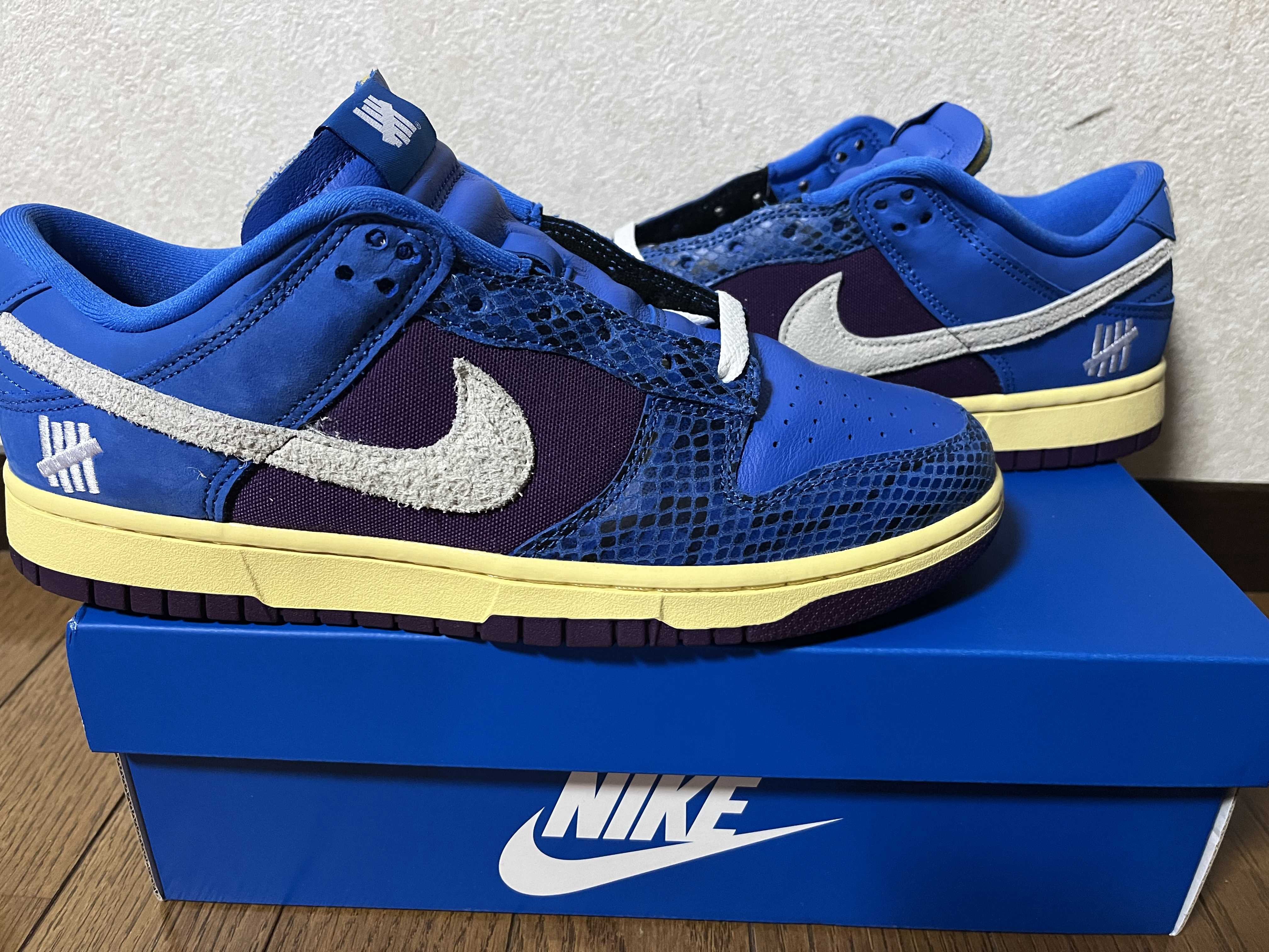 UNDEFEATED × Nike Dunk Low SP "Royal"