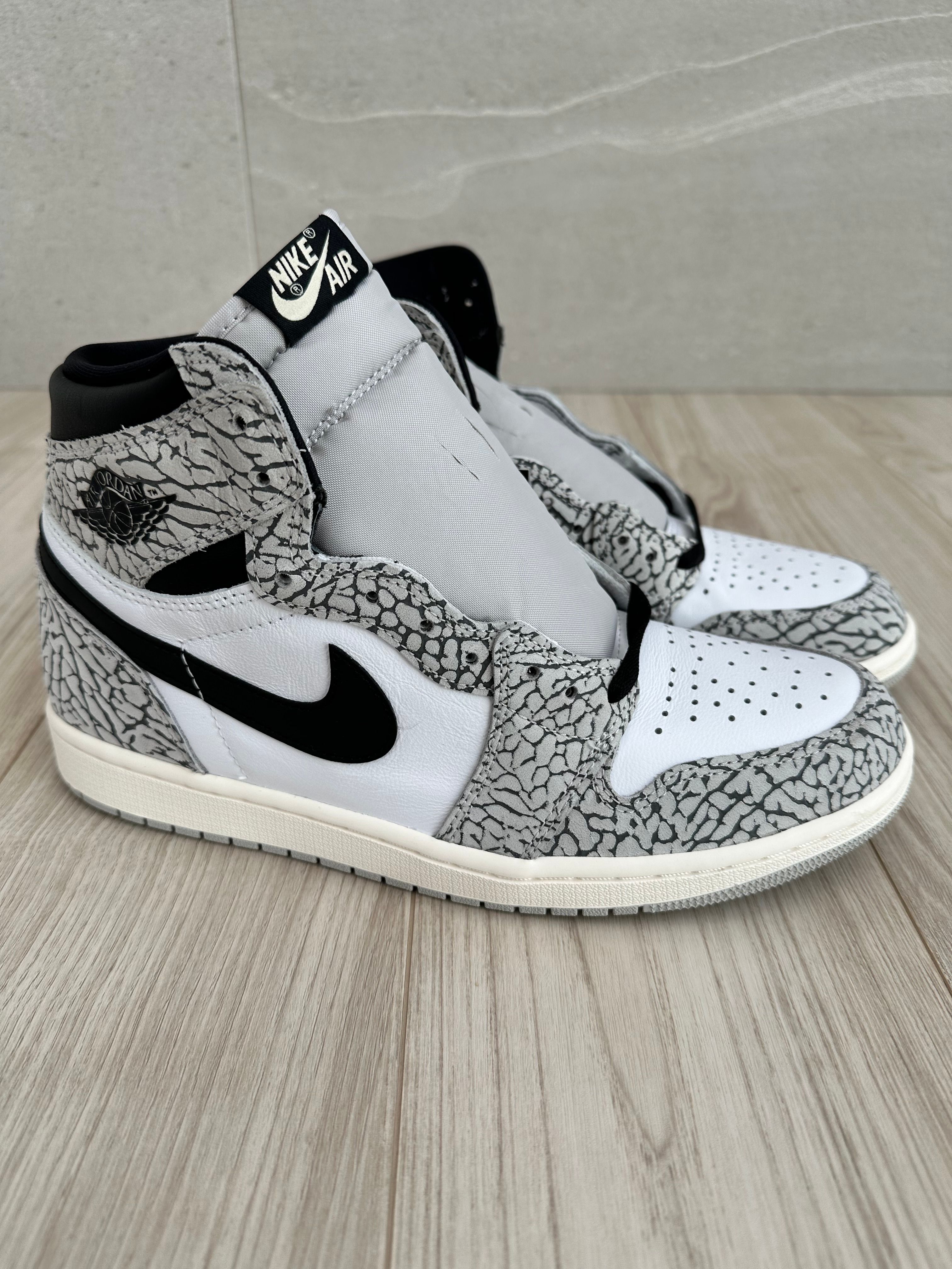 Nike Air Jordan 1 High OG "White Cement/Safari"