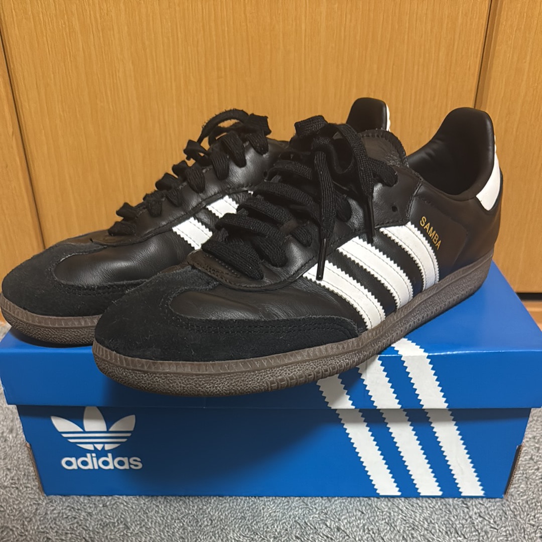 adidas Samba OG "Core Black/Cloud White/Gum"
