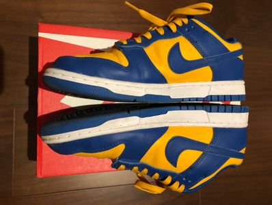 Nike Dunk Low "Blue Jay and University Gold"