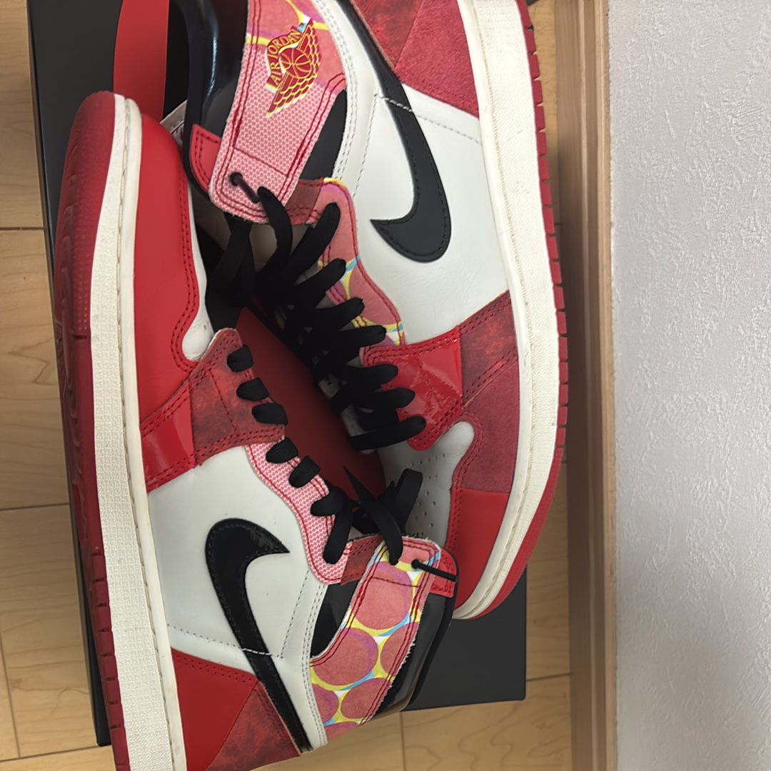 Spider-Man × Nike Air Jordan 1 Retro High OG SP "Spider-Man: Across the Spider-Verse/University Red"