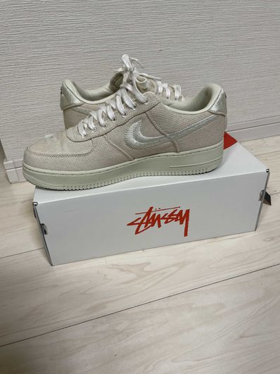Stussy × Nike Air Force 1 Low "Fossil Stone"