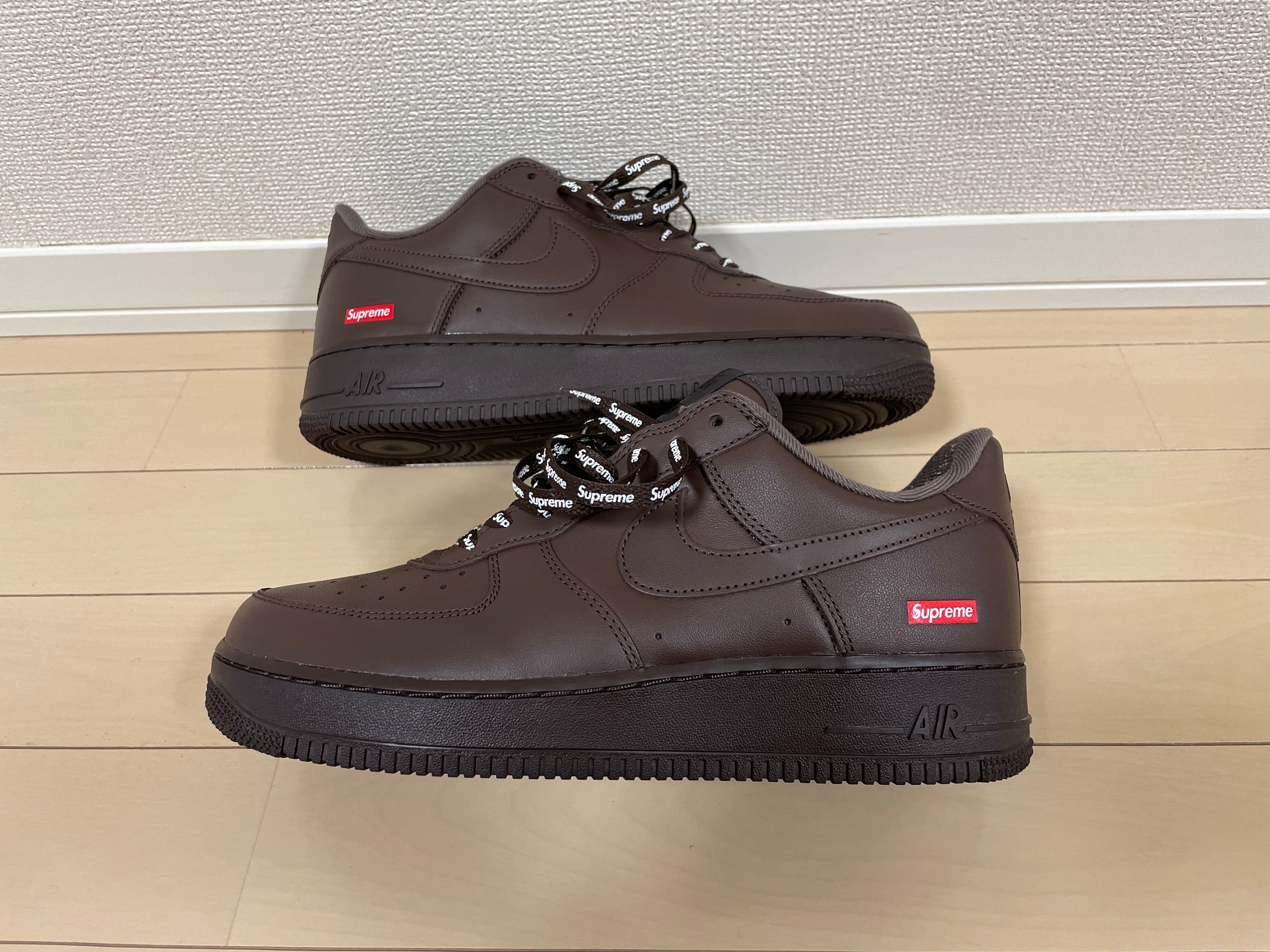 Supreme × Nike Air Force 1 Low "Baroque Brown"