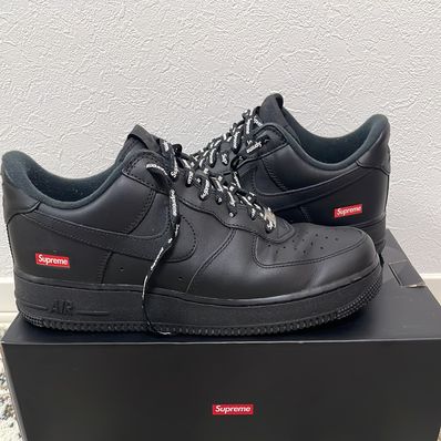 Supreme × Nike Air Force 1 Low "Black"