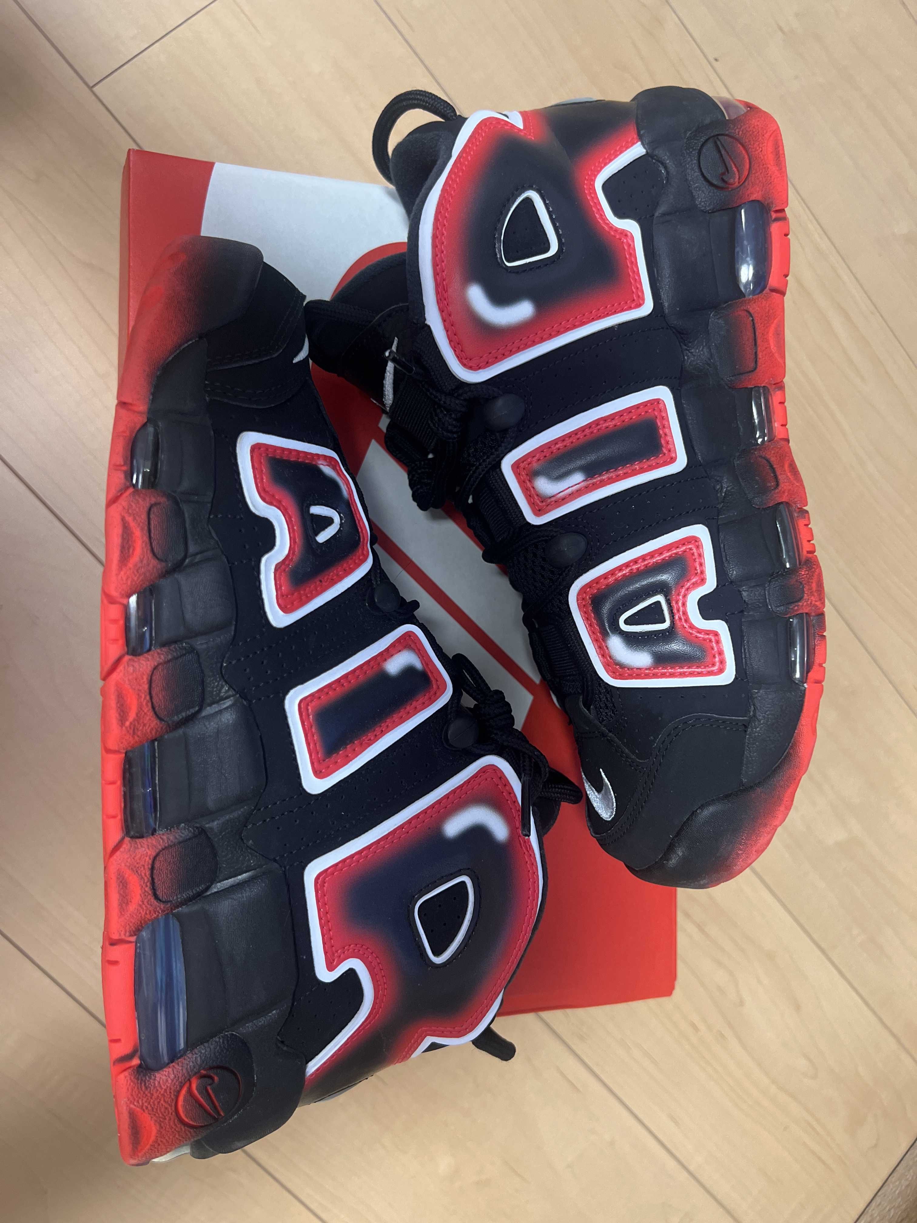 NIKE AIR MORE UPTEMPO "LASER CRIMSON"