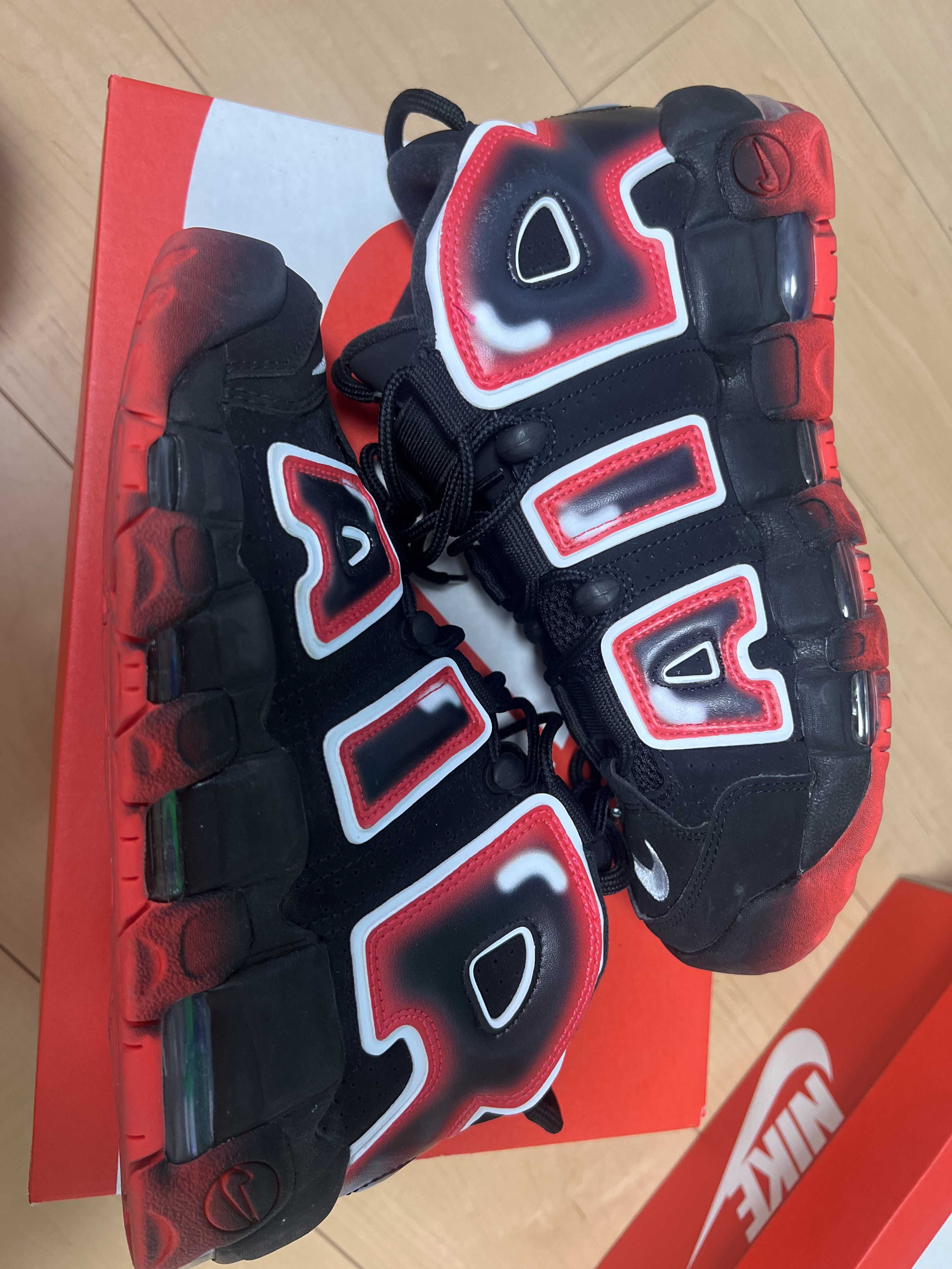 NIKE AIR MORE UPTEMPO "LASER CRIMSON"