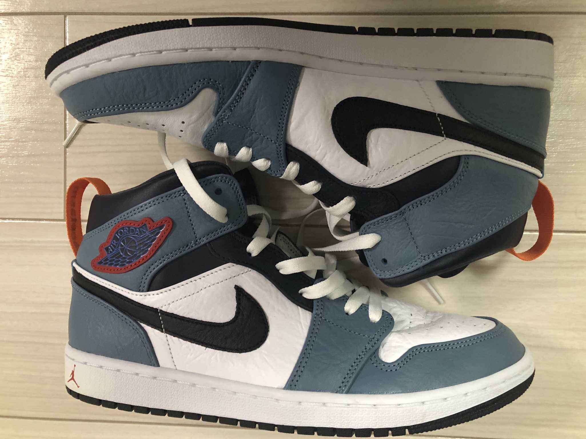 FACETASM × Nike Air Jordan 1 Mid "White/Navy"