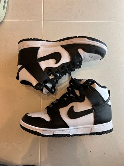 Nike Women's Dunk High "Black and White"