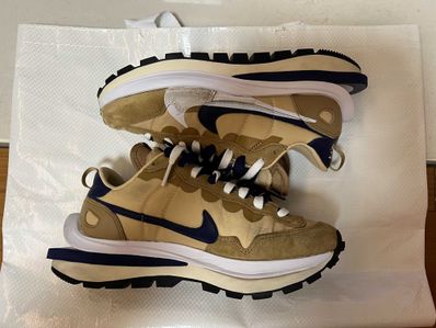 Sacai × Nike Vapor Waffle "Sesame And Blue Void"