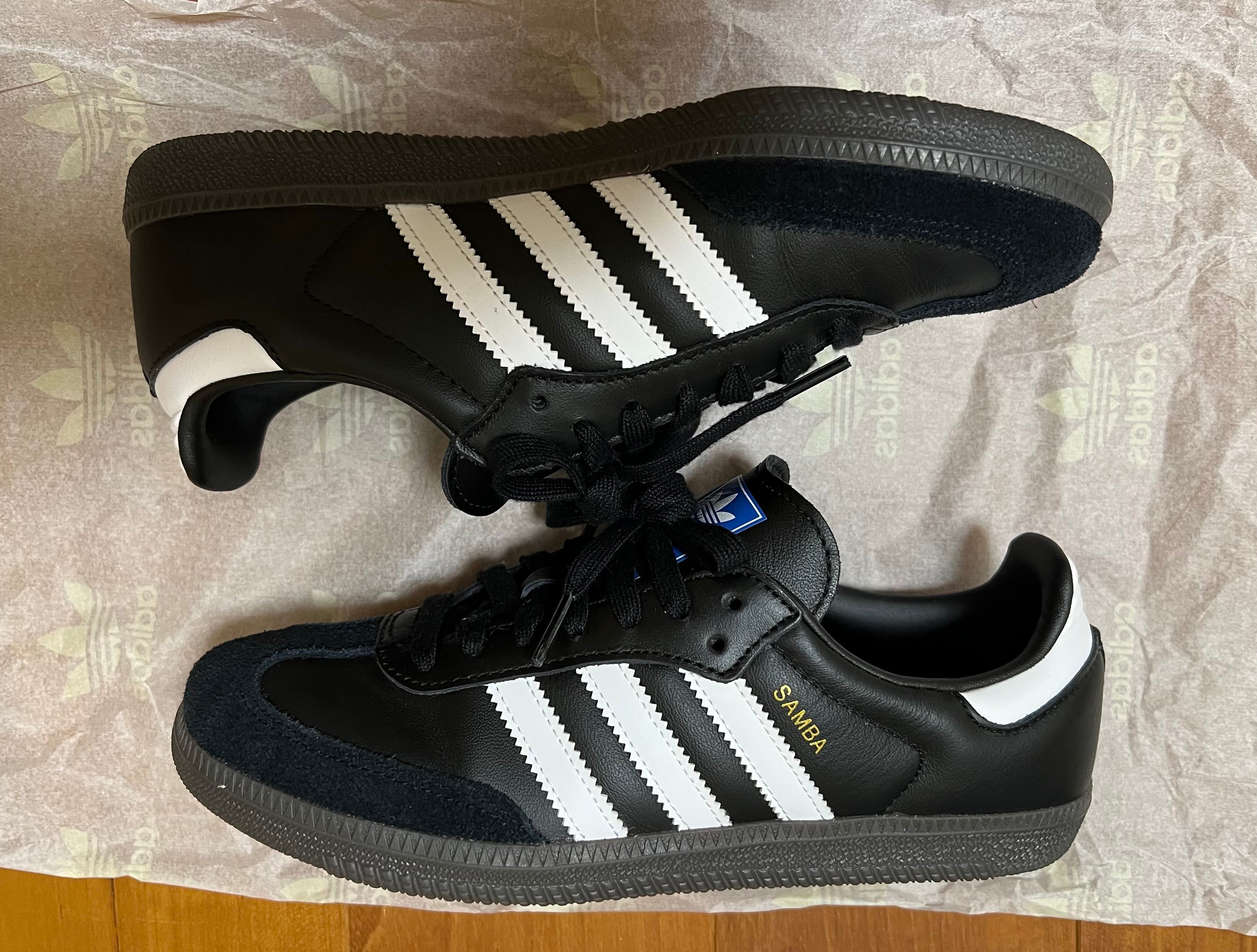 adidas Samba OG "Core Black/Cloud White/Gum"