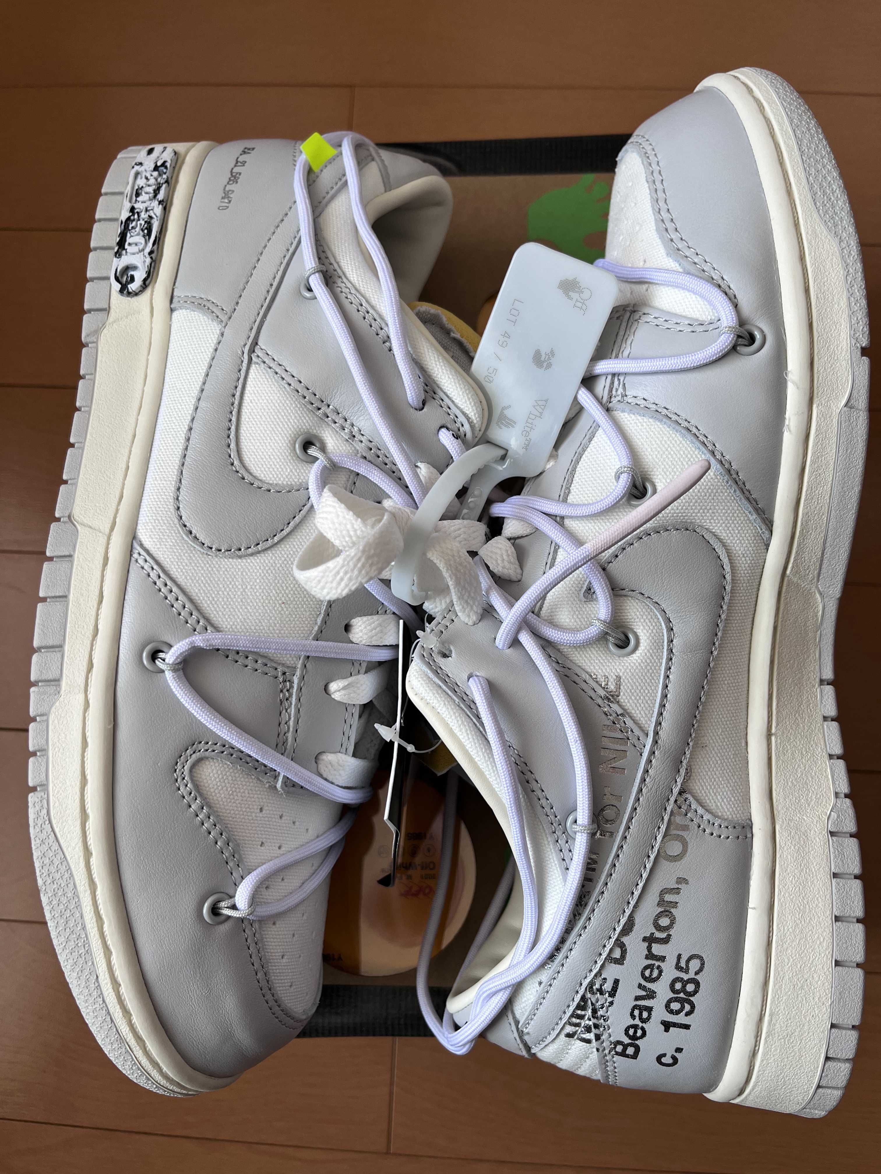 Off-White × Nike Dunk Low 1 of 50 "Lot.49"