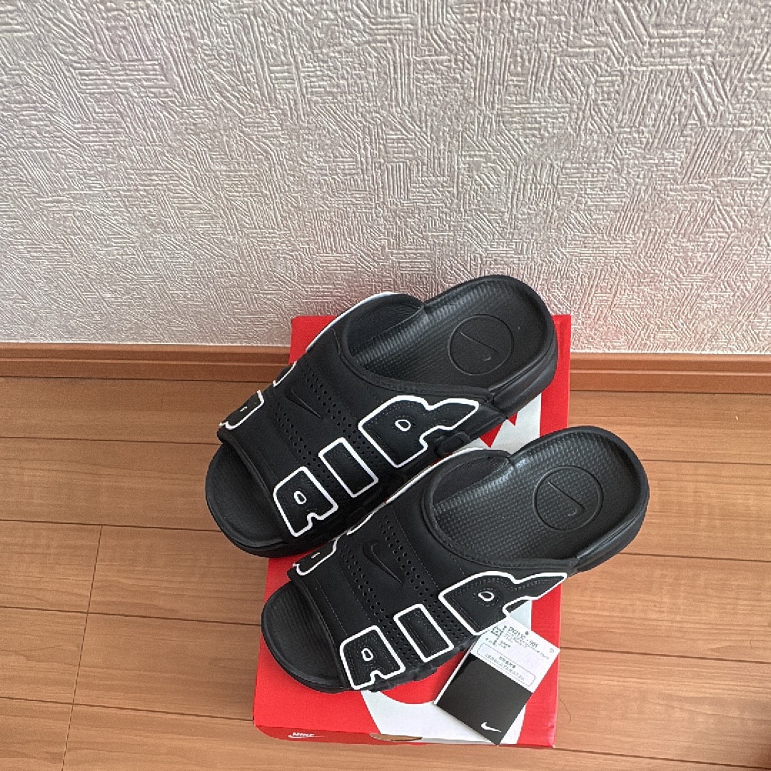 Nike Air More Uptempo Slide "Black" (DV2132-001/DV2137-001)