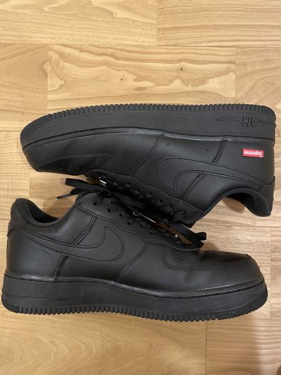 Supreme × Nike Air Force 1 Low "Black"