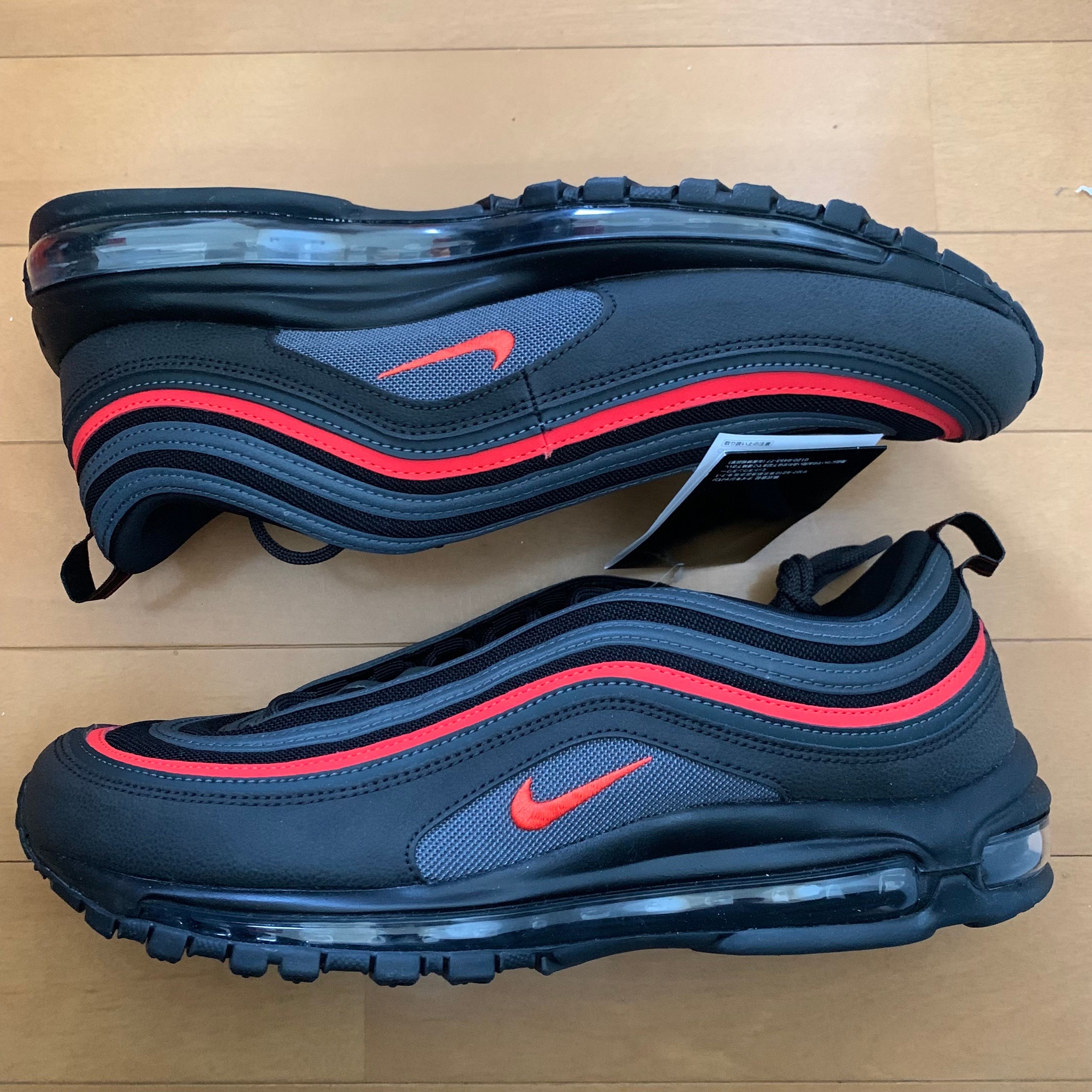 Nike Air Max 97 "Black/Picante Red/Anthracite"