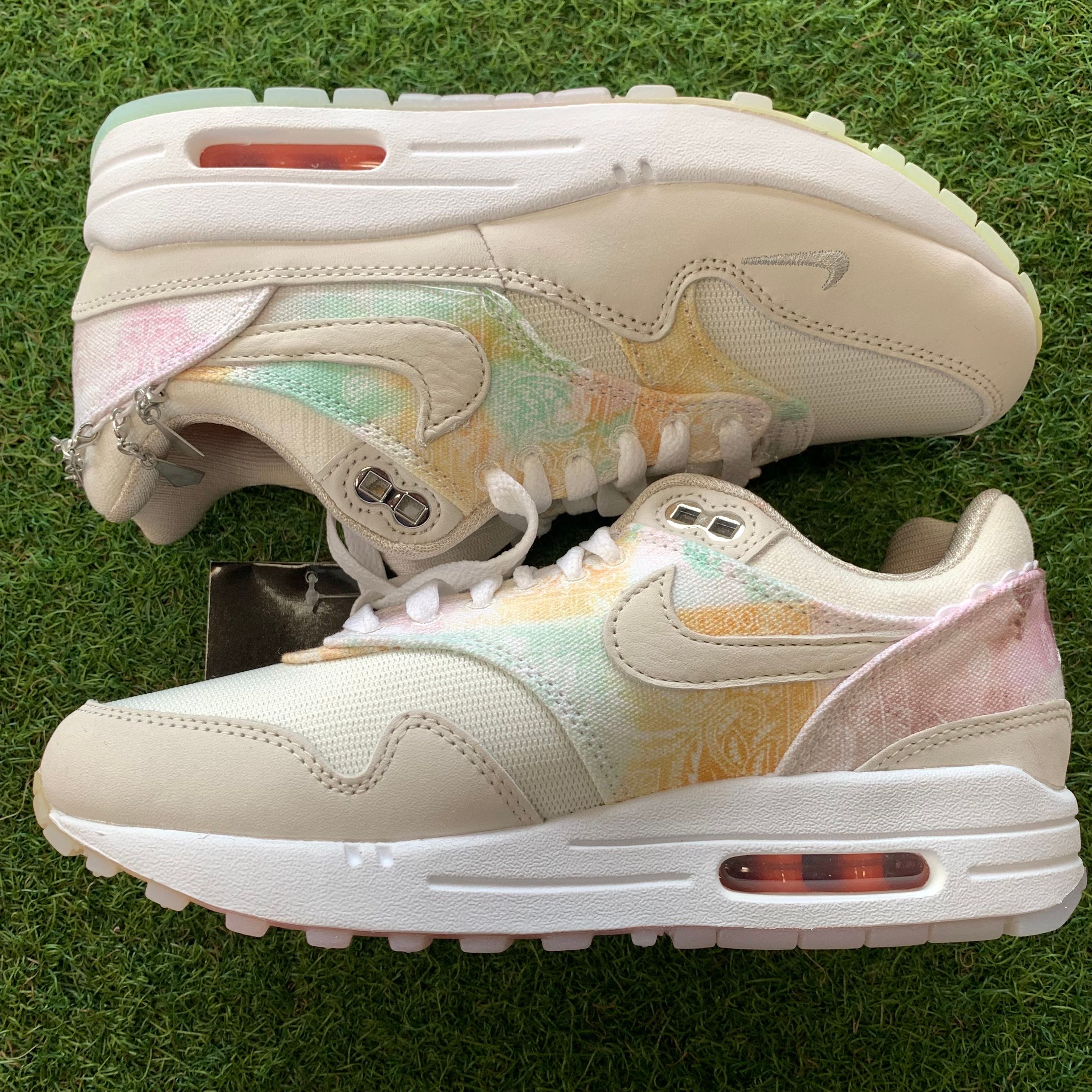 Nike Women's Air Max 1 "Phantom and Bright Mandarin"