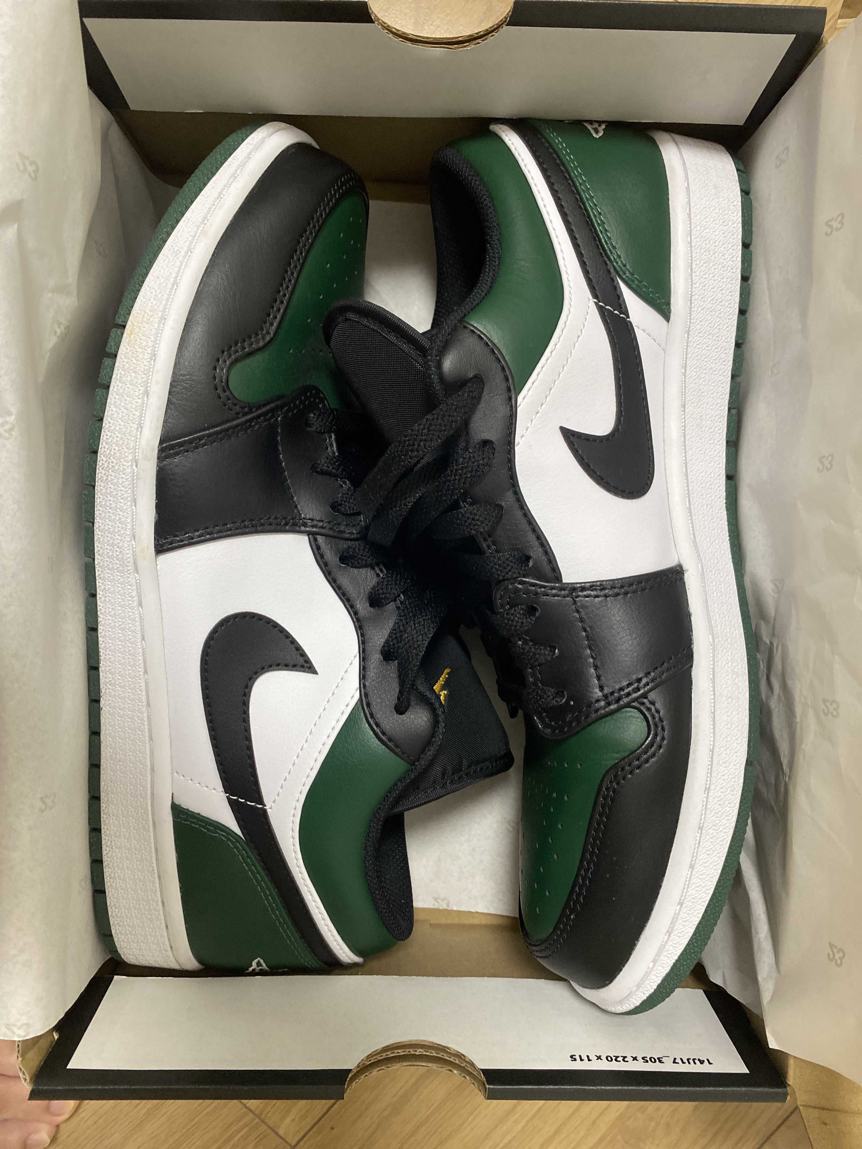 Nike Air Jordan 1 Low "Green Toe"