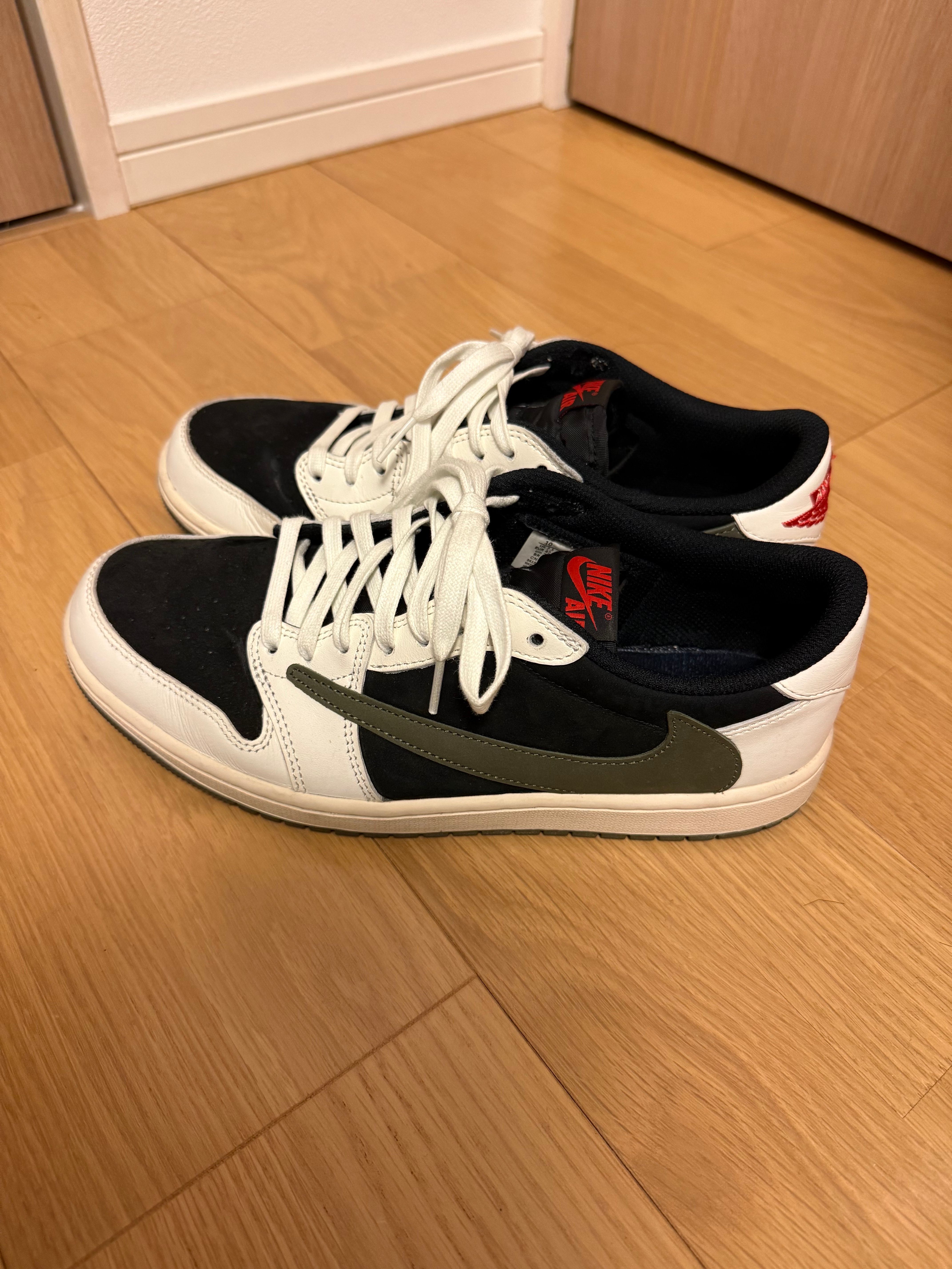 Travis Scott × Nike Women's Air Jordan 1 Low OG "Medium Olive"