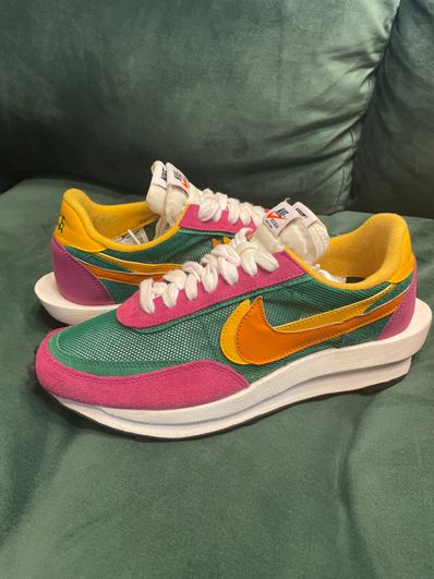 sacai × NIKE LDV WAFFLE "PINE GREEN"