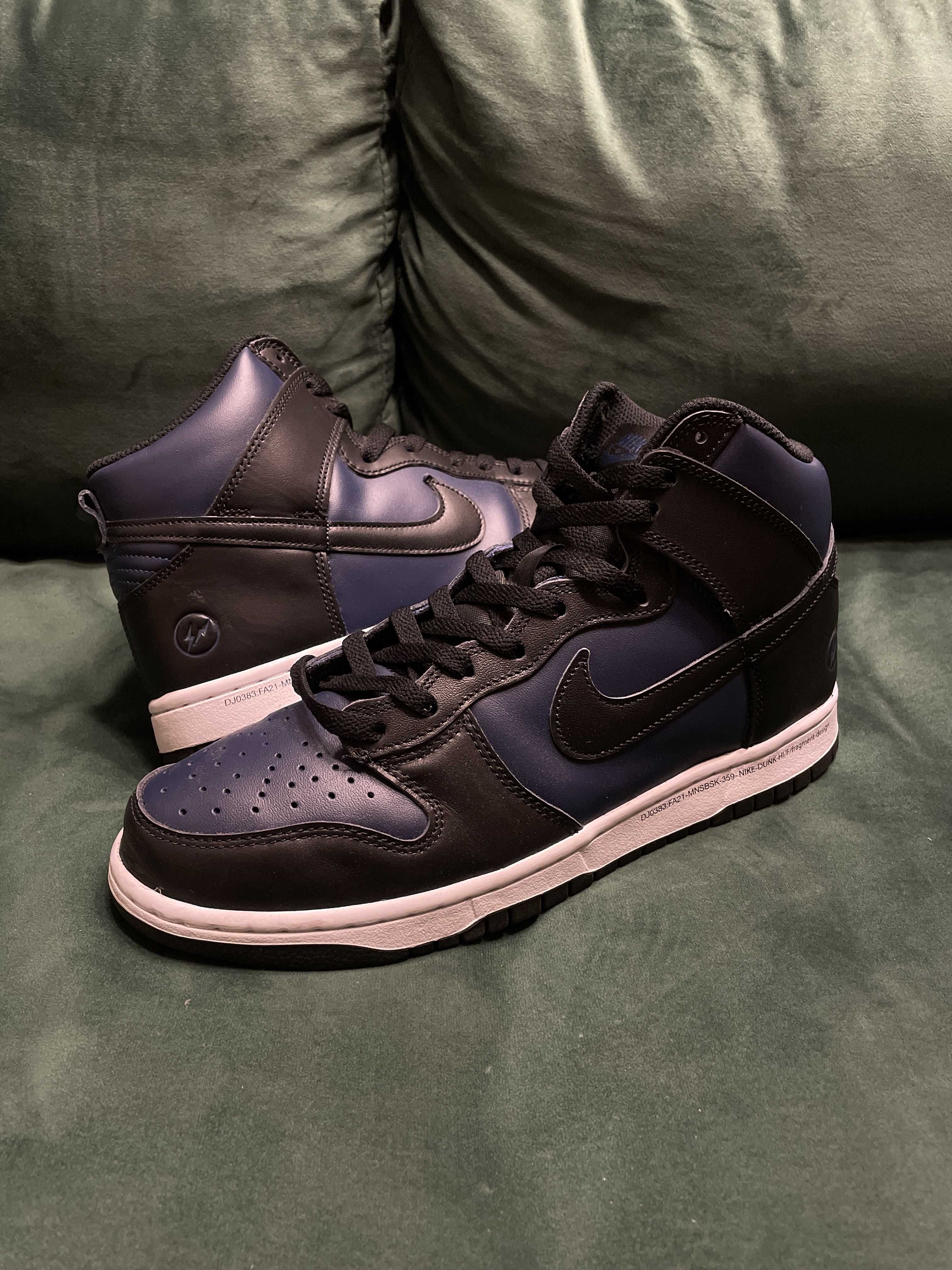 Fragment × Nike Dunk High "Tokyo"
