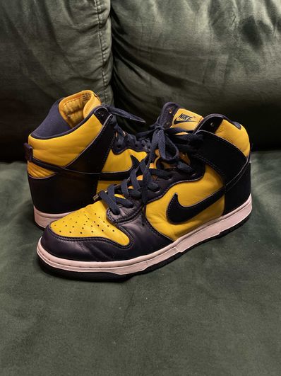 Nike Dunk High "Michigan"