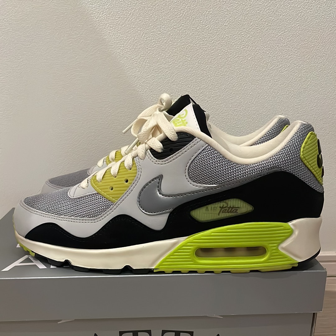 Patta × Nike Air Max 90 "Cyber and Particle Grey"