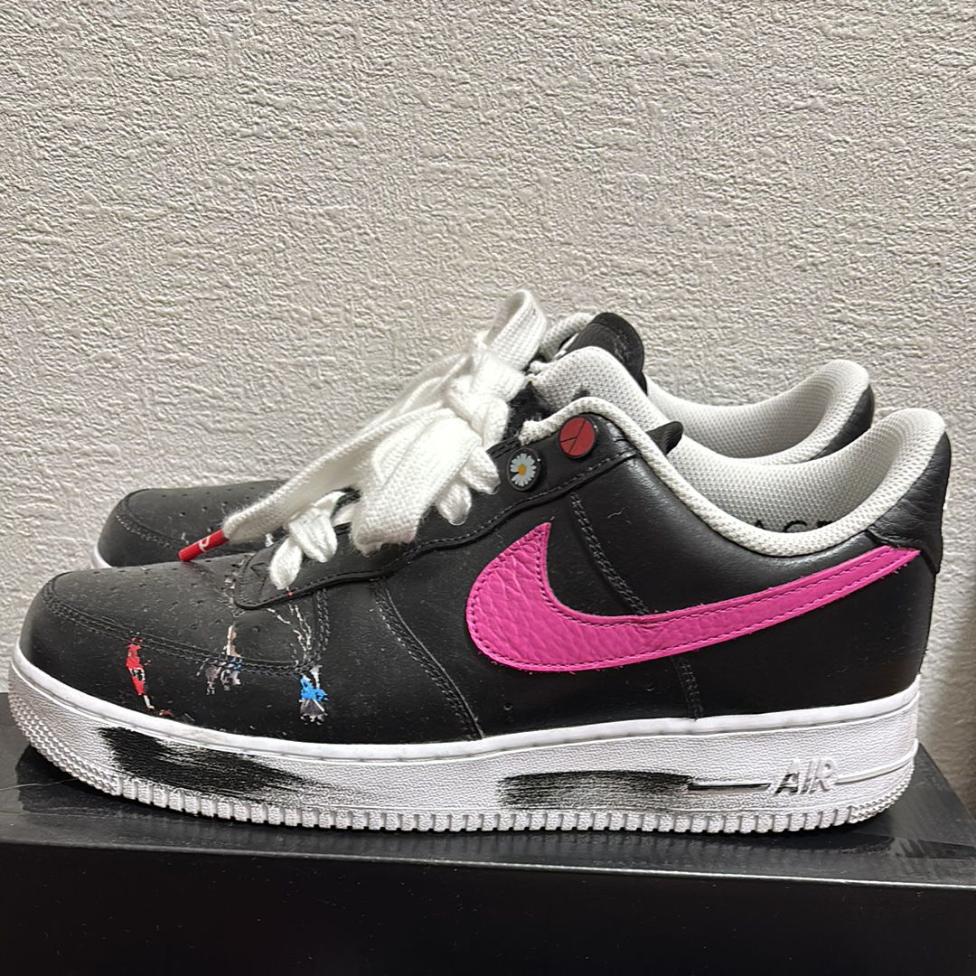 PEACEMINUSONE × Nike Air Force 1 Low '07 Para-Noise 3.0 "Black and Multi-Color" / G-DRAGON