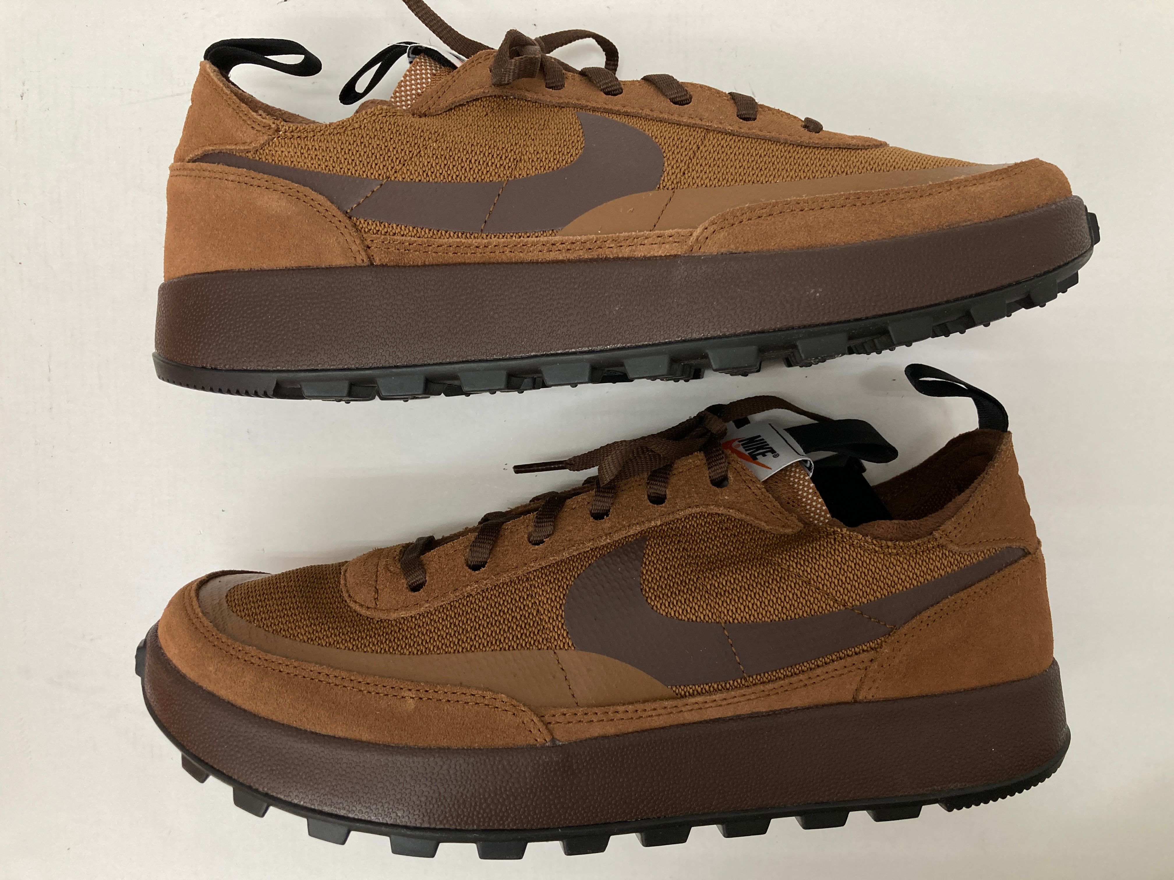 Tom Sachs × NikeCraft Women's General Purpose Shoe "Brown"