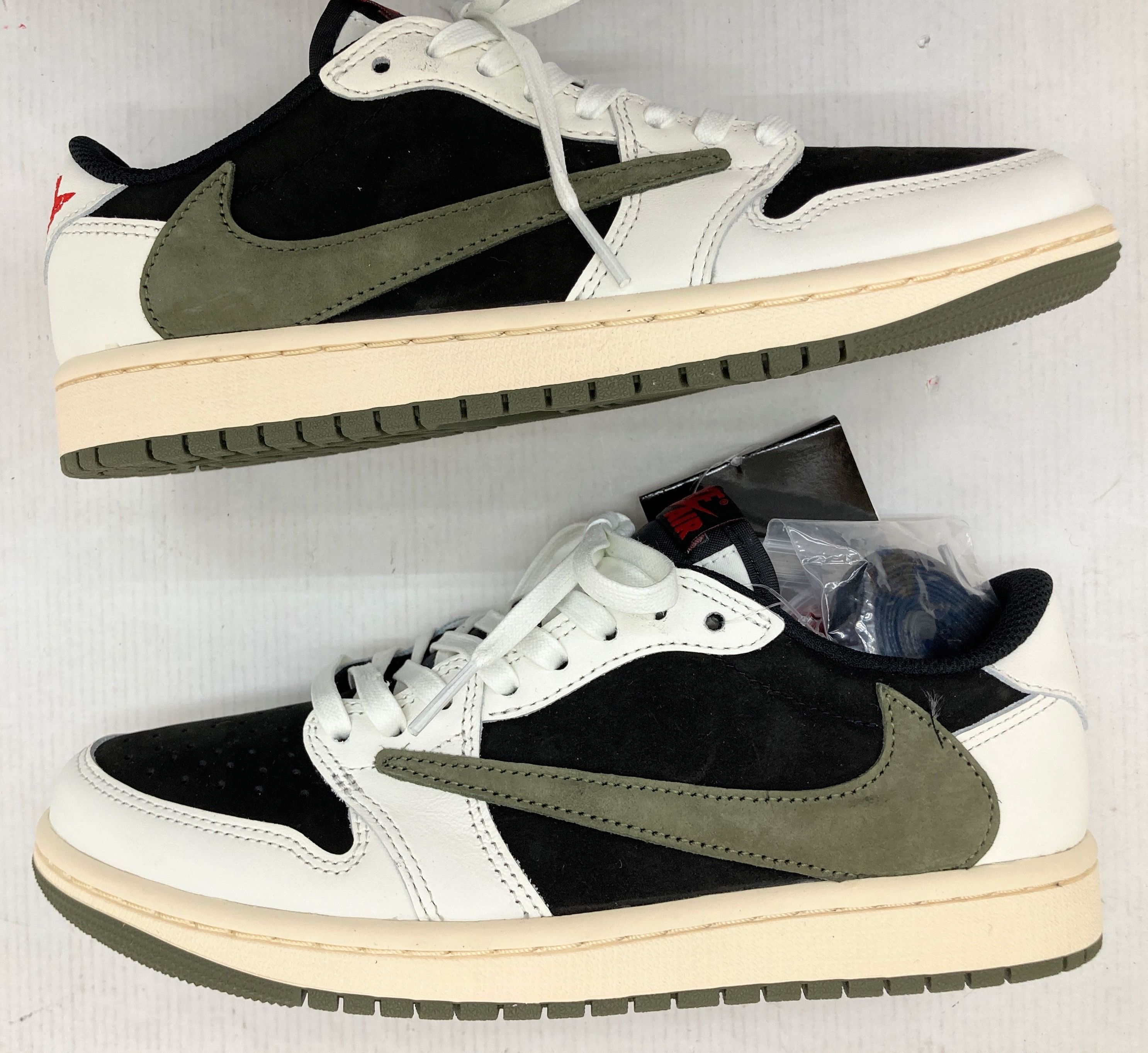 Travis Scott × Nike Women's Air Jordan 1 Low OG "Medium Olive"