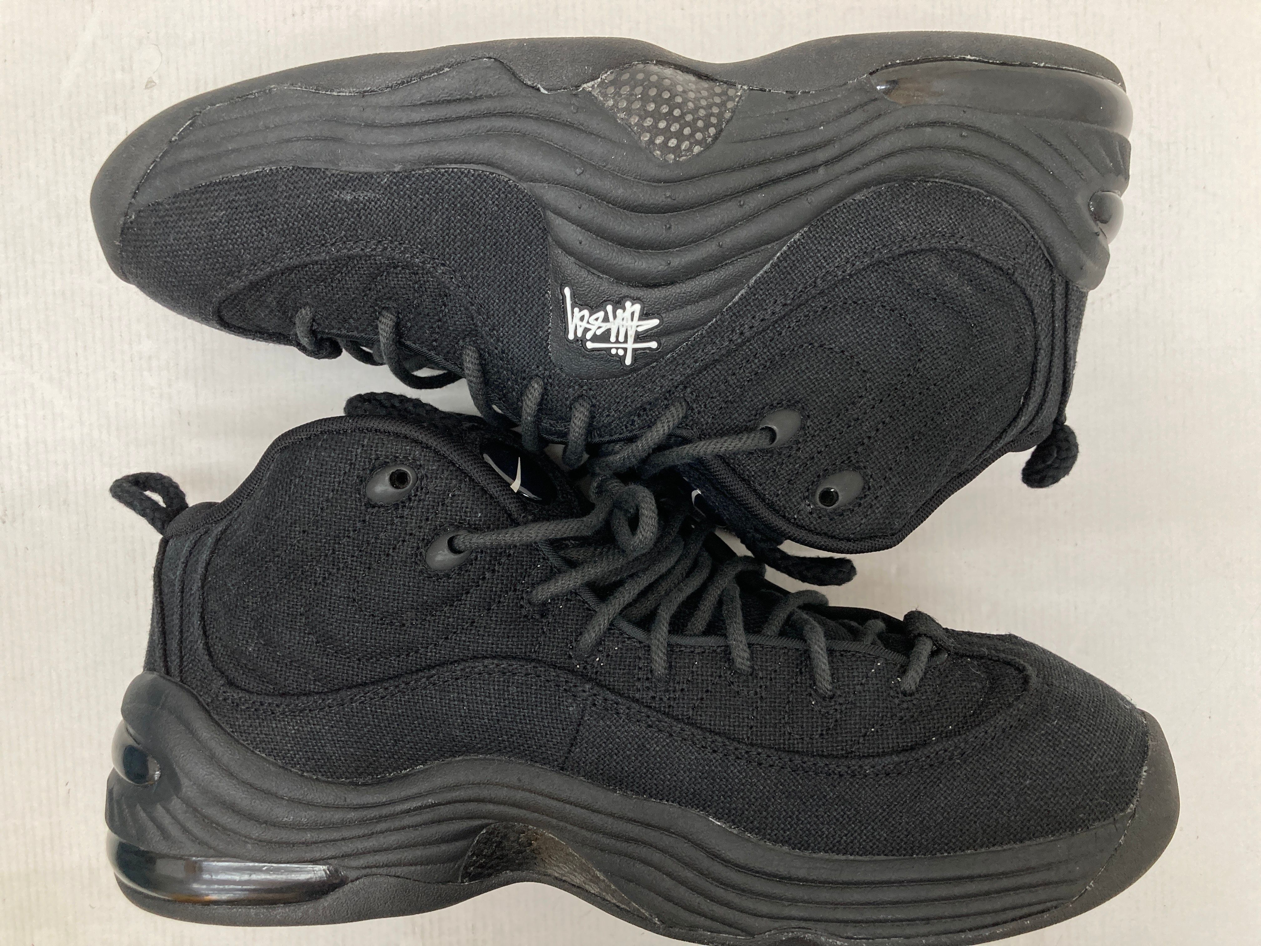 Stussy × Nike Air Penny 2 "Black"