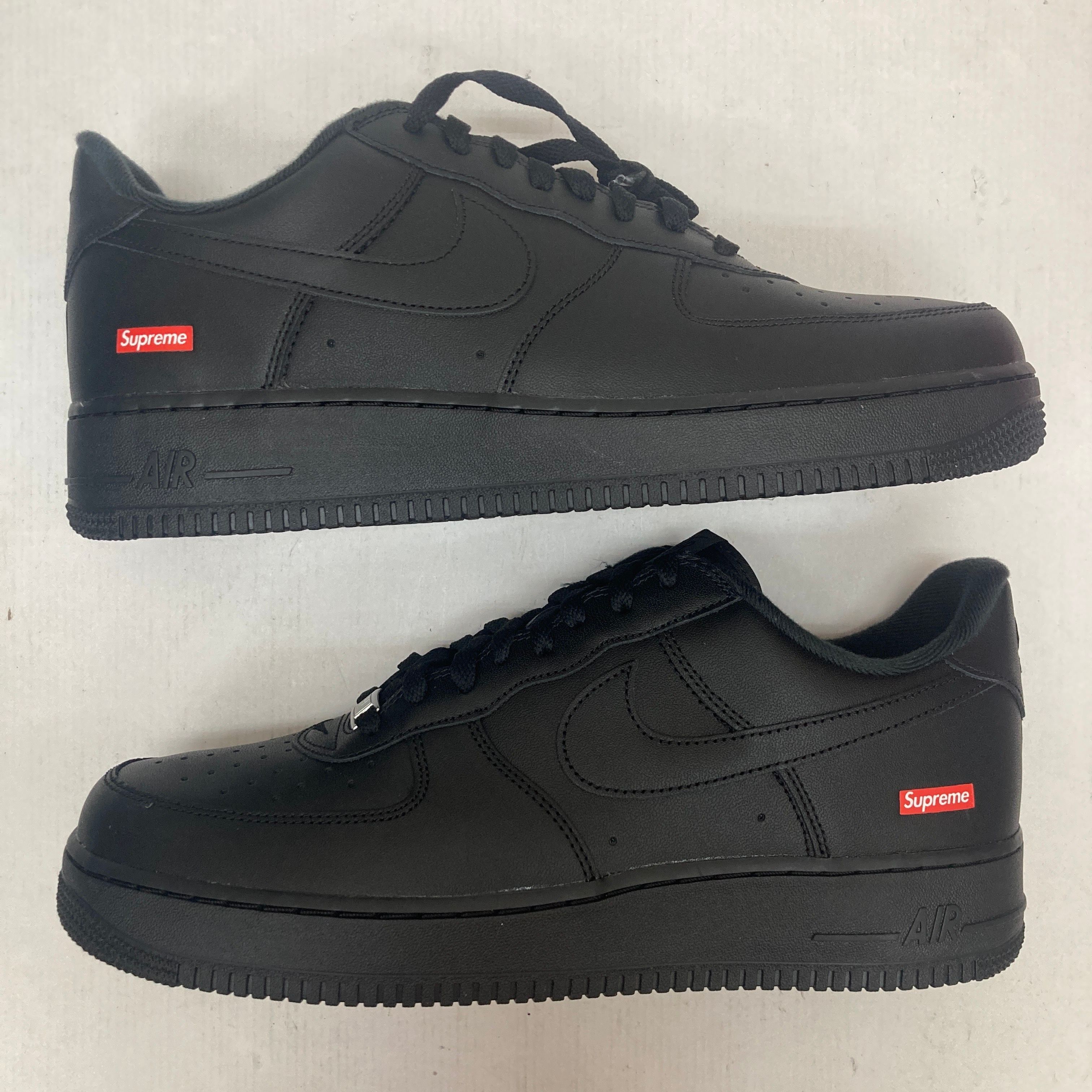 Supreme × Nike Air Force 1 Low "Black"