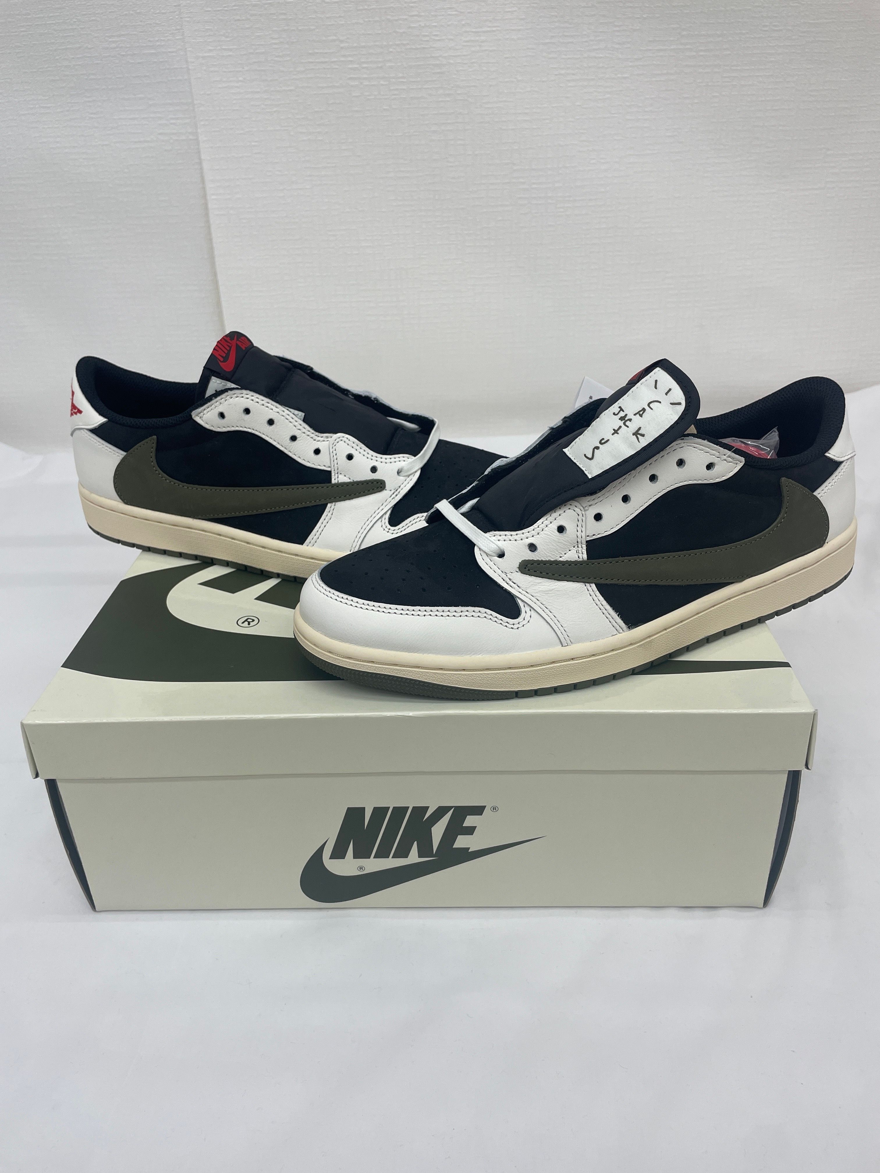 Travis Scott × Nike Women's Air Jordan 1 Low OG "Medium Olive"