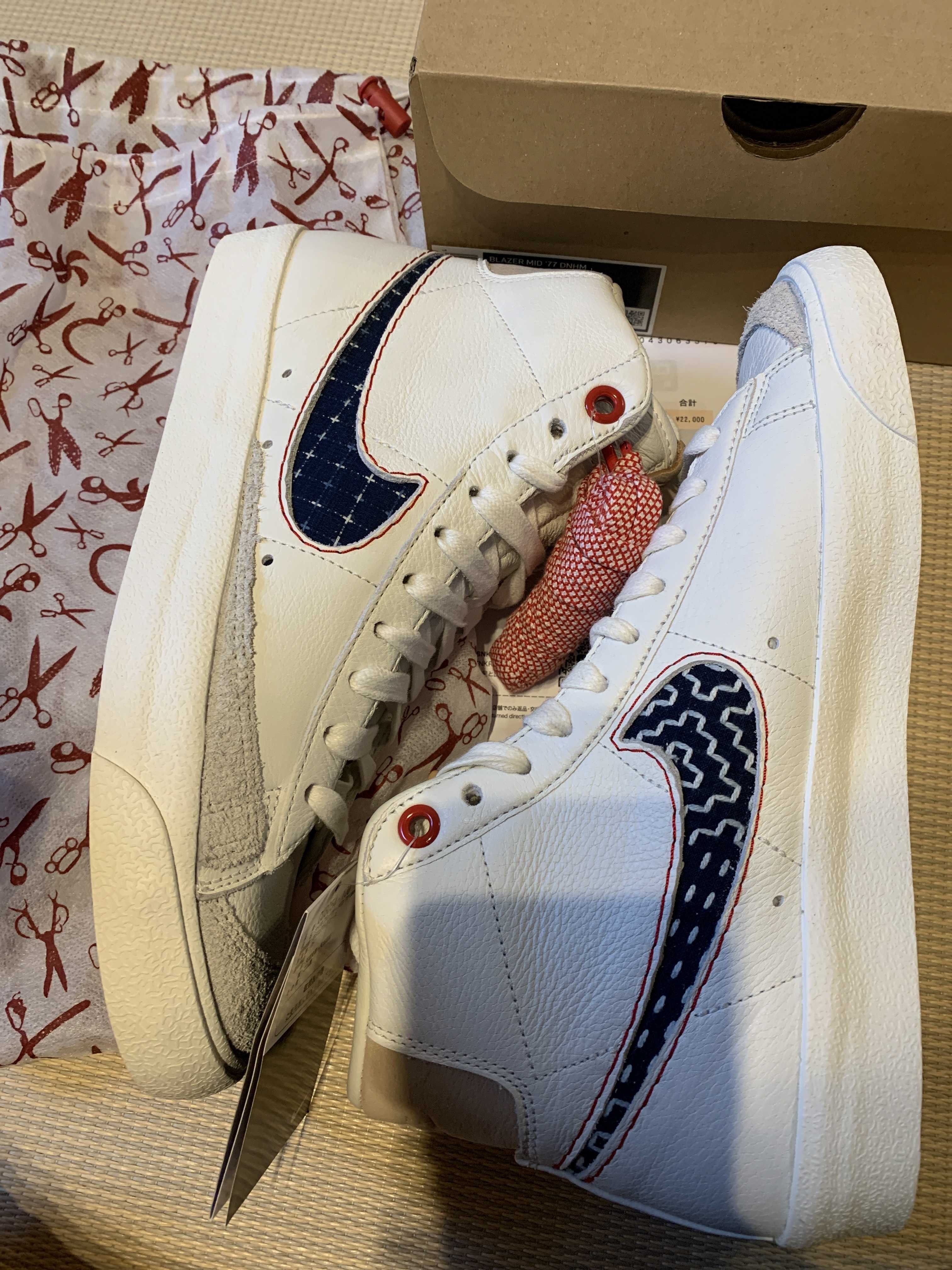 DENHAM × NIKE BLAZER MID 