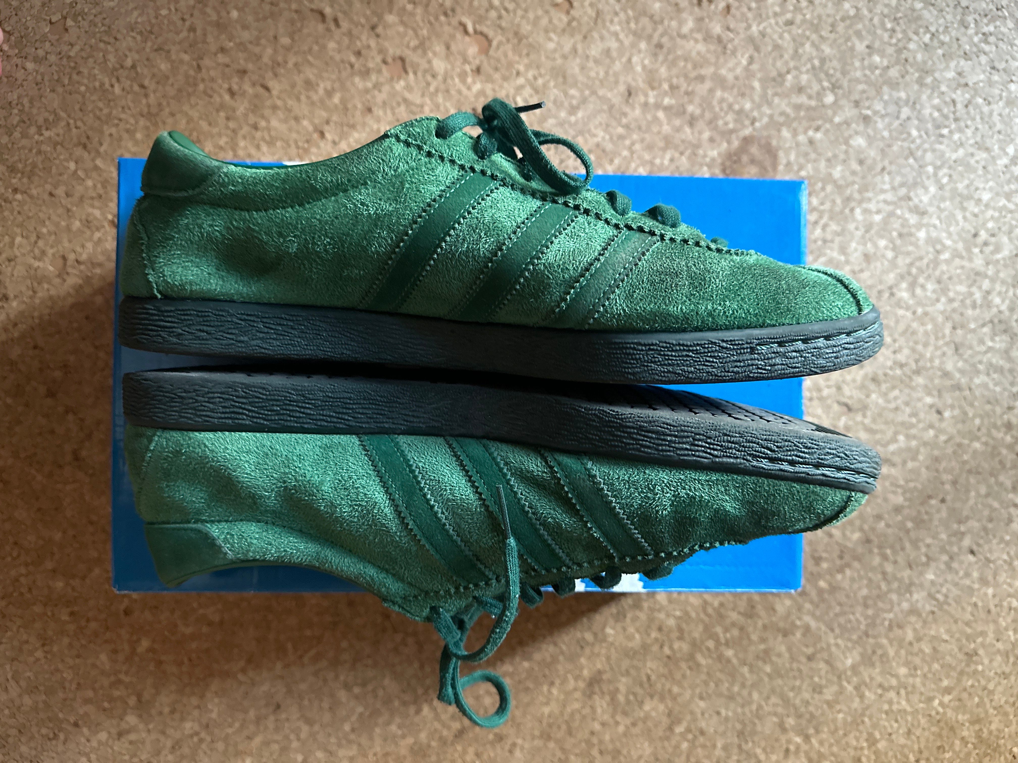 adidas Tobacco Gruen "Dark Green"