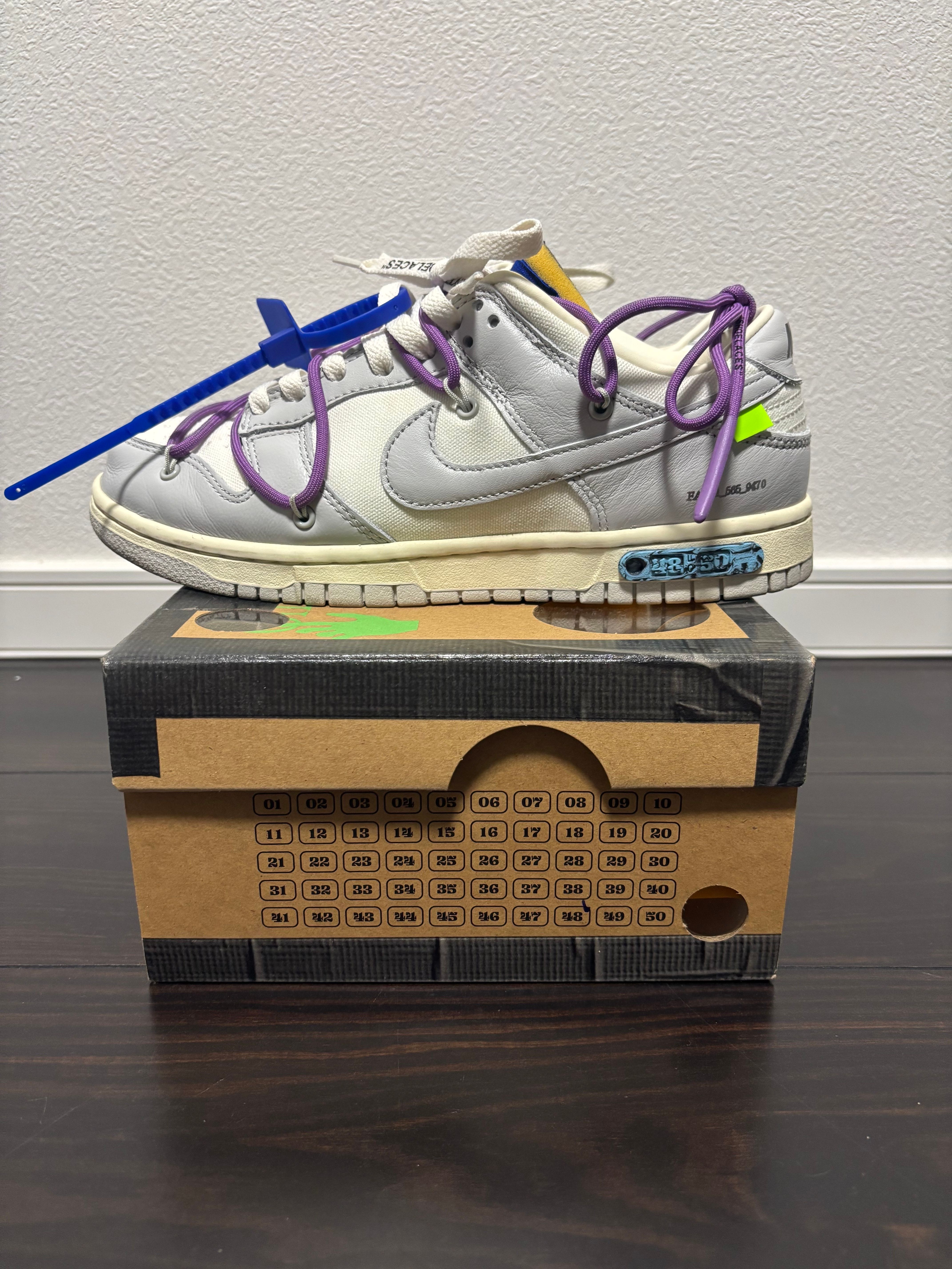 Off-White × Nike Dunk Low 1 of 50 "Lot.48"