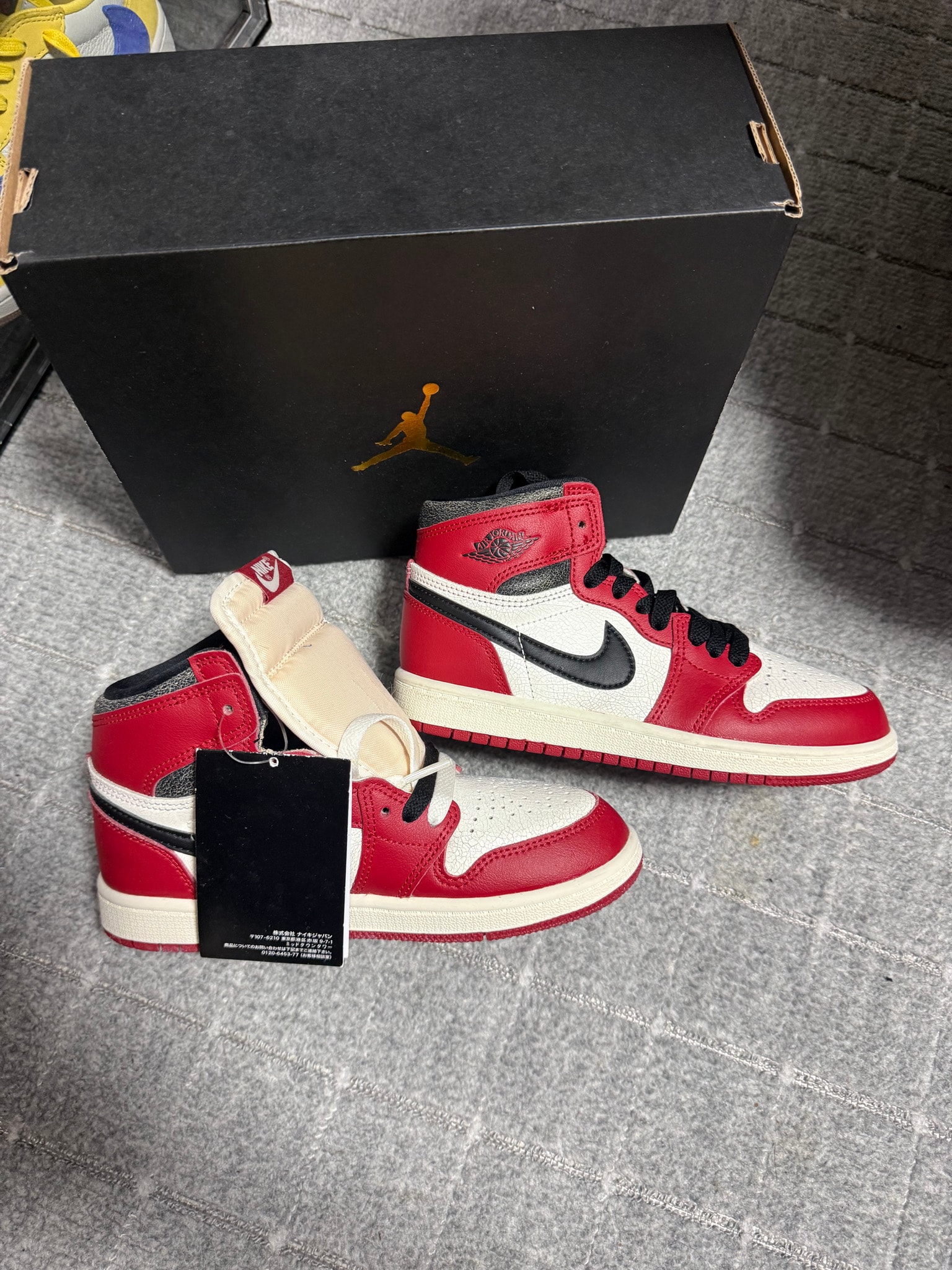 Nike PS Jordan 1 High OG "Lost & Found/Chicago"