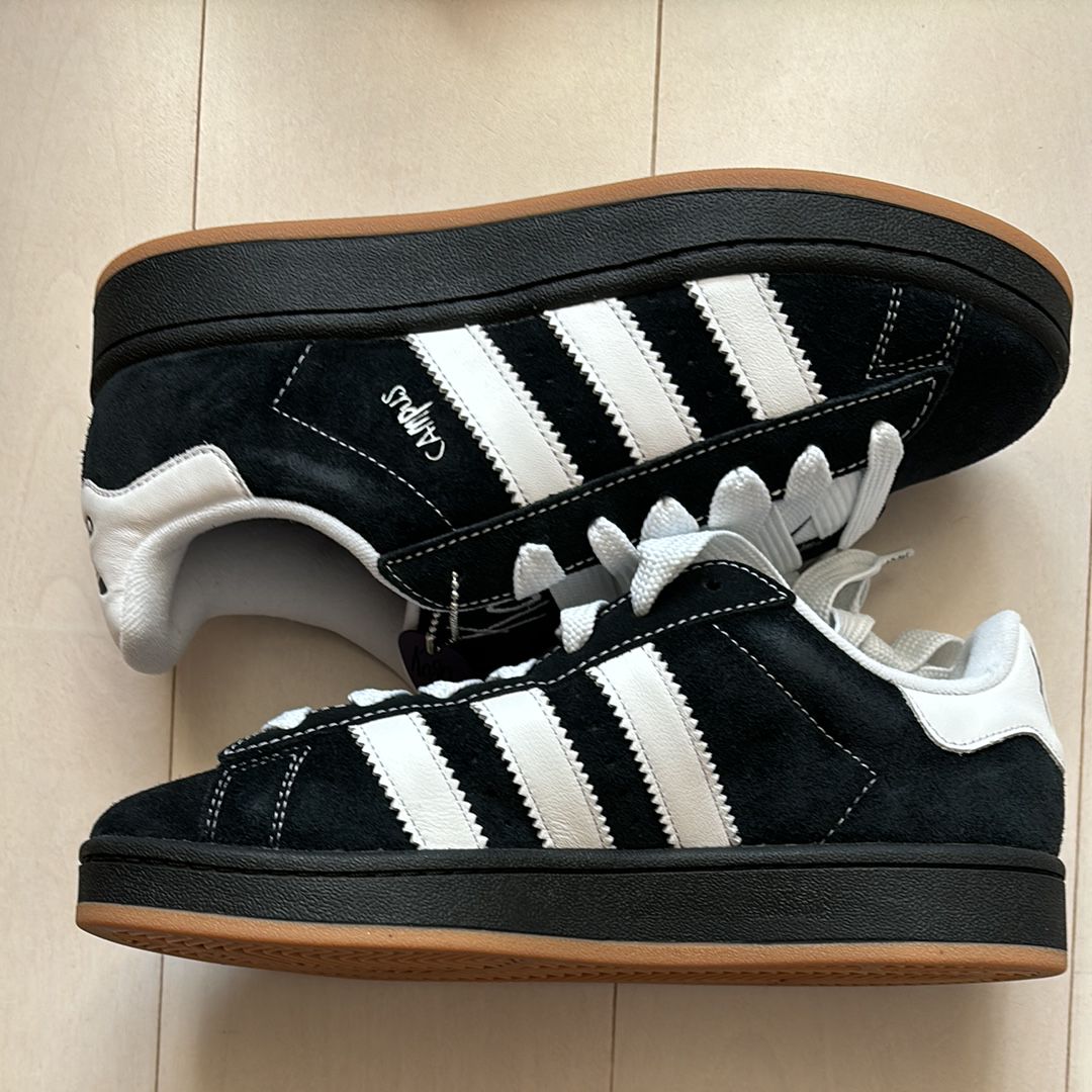 Korn × adidas Campus 00s "Black/White Gum"
