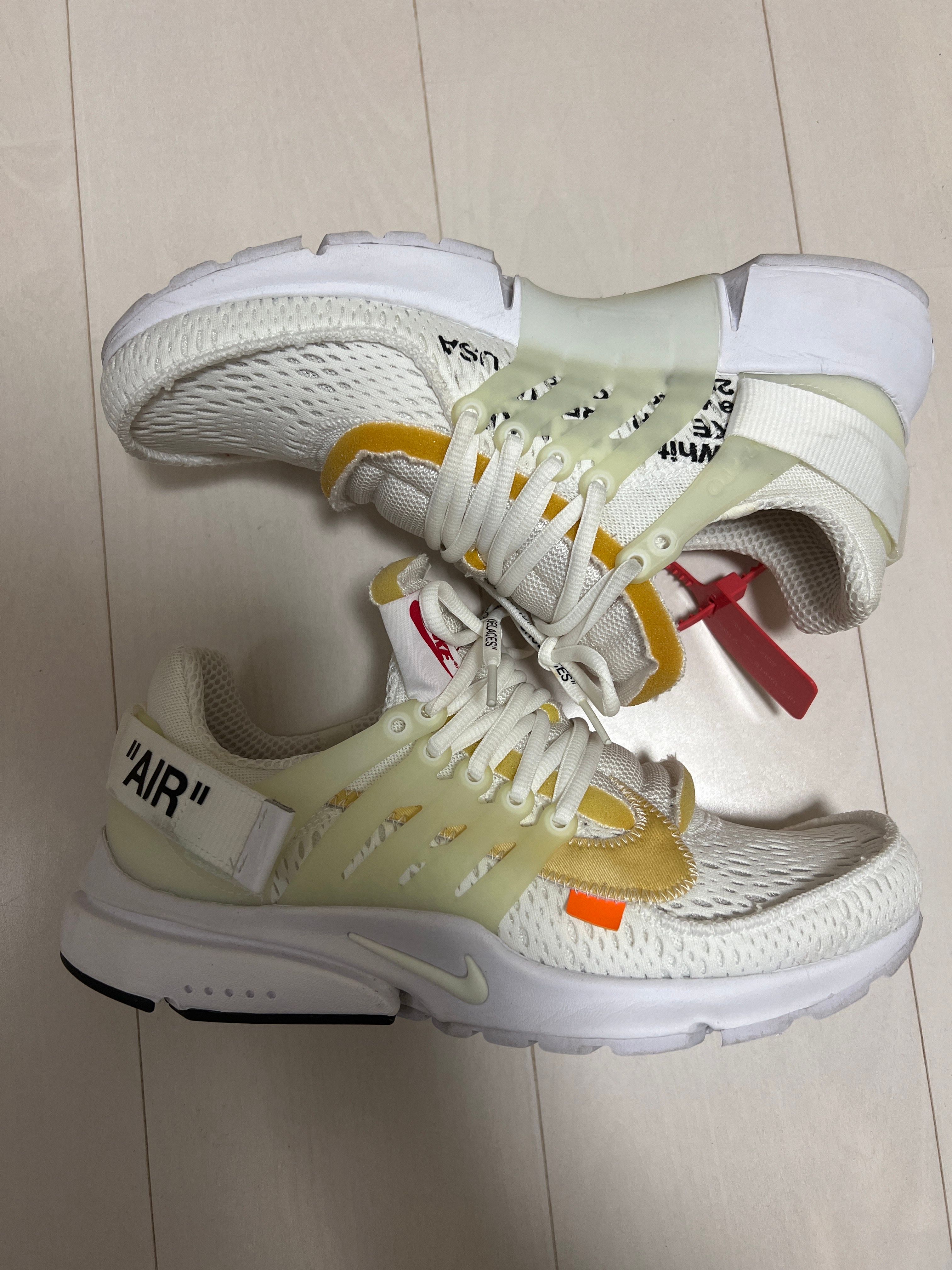Off-White × Nike Air Presto "White/Black/Cone"